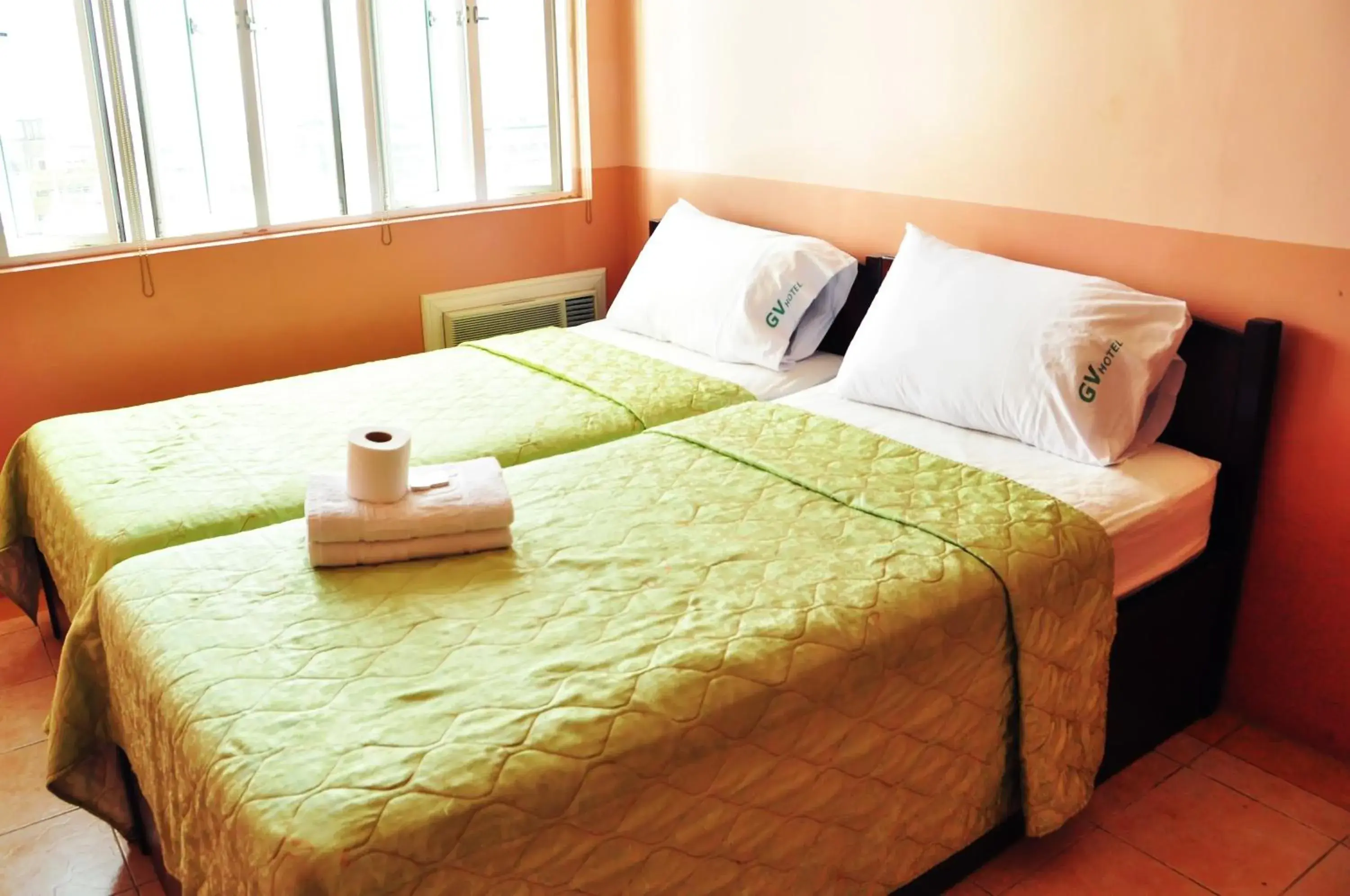 Bed in GV Tower Hotel Bed in GV Tower Hotel