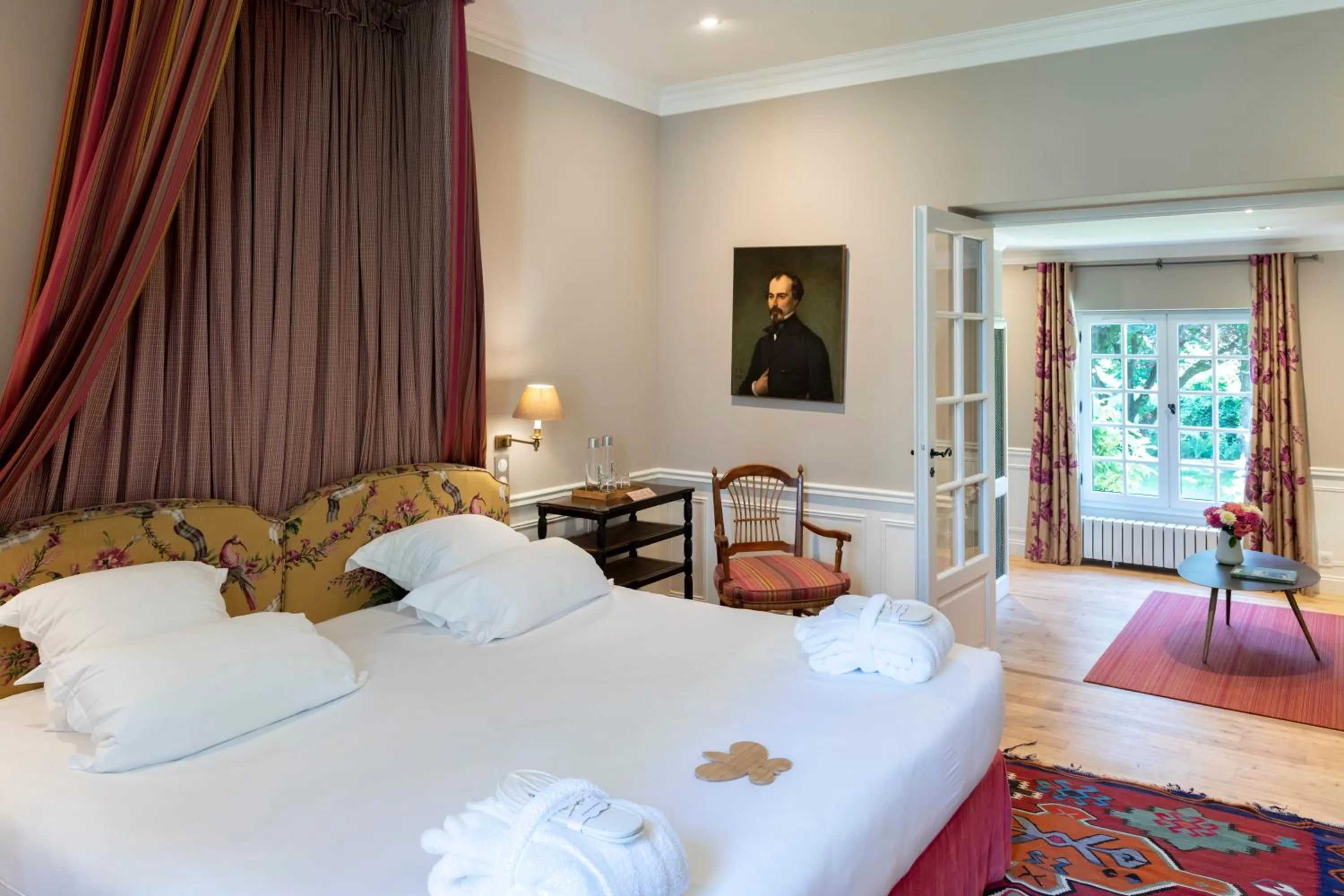 Bed in Le Vieux Logis