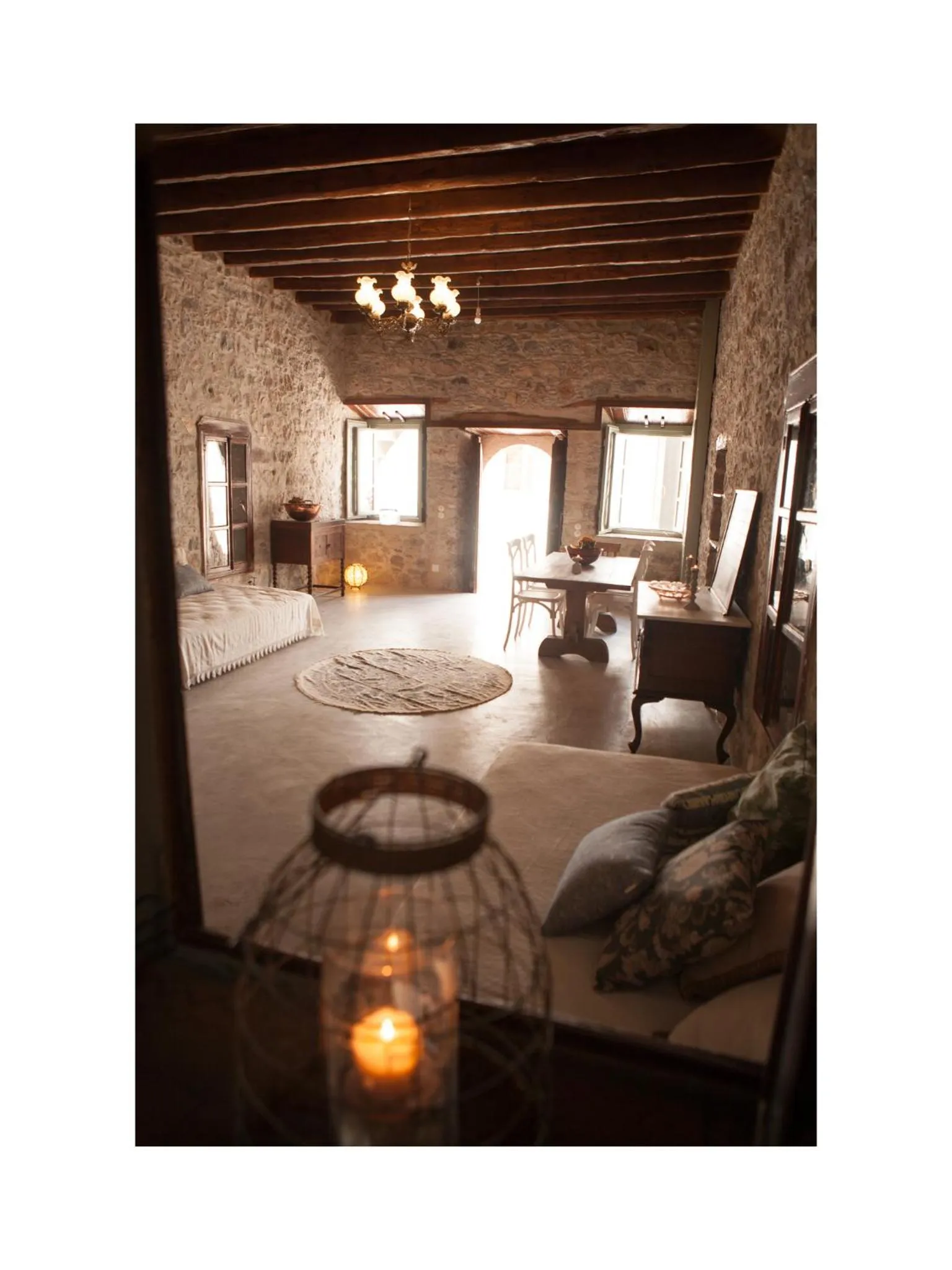 Living room, Bed in Latmos 1860