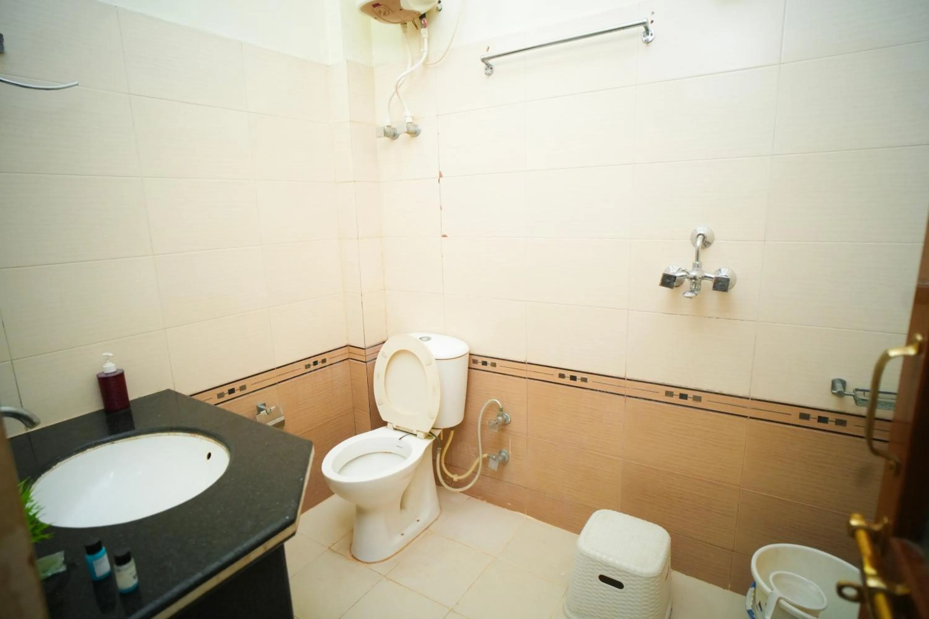 Toilet in Pratapgarh Haveli