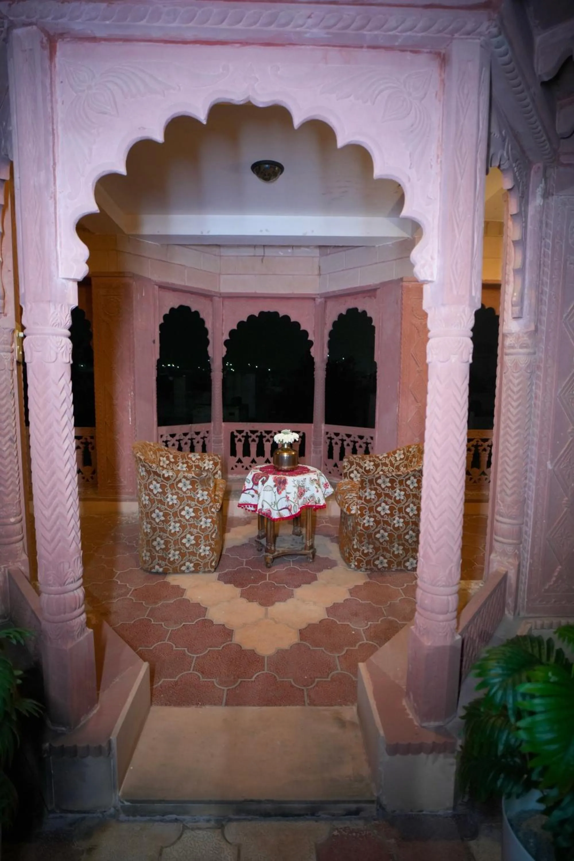 Balcony/Terrace in Pratapgarh Haveli