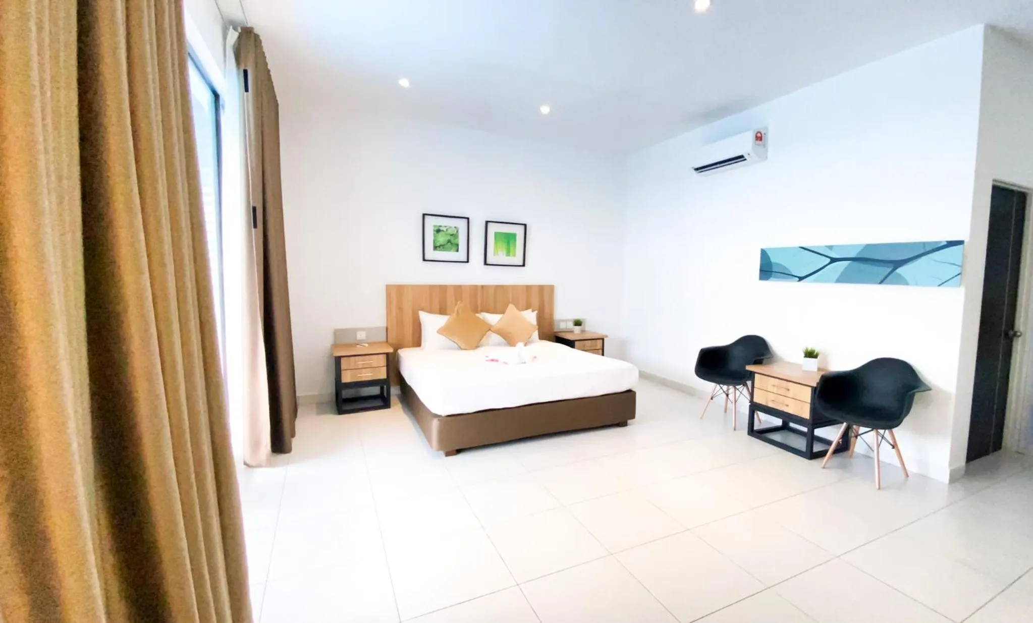 Bed in The Villa Langkawi