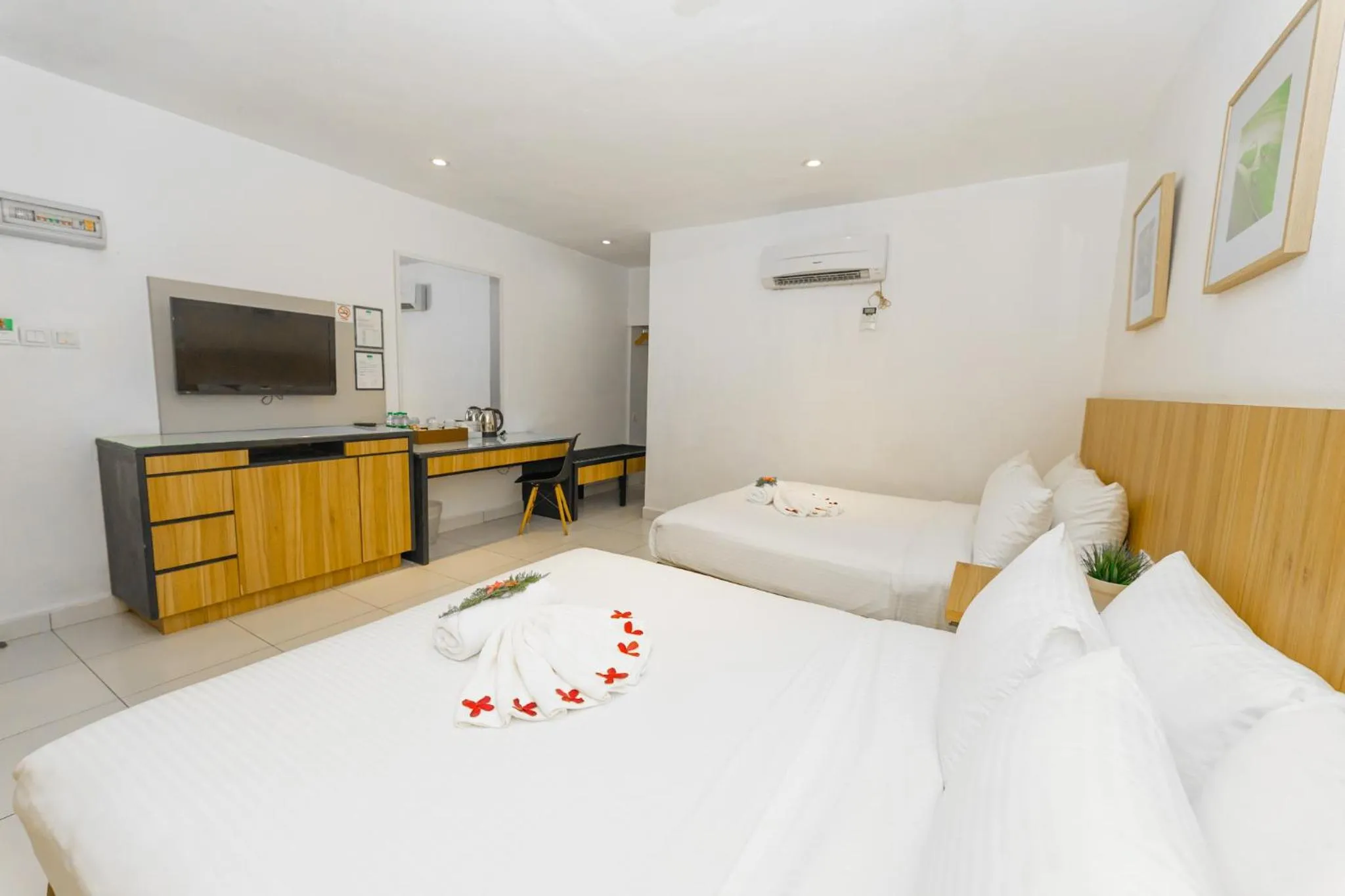 Bed in The Villa Langkawi