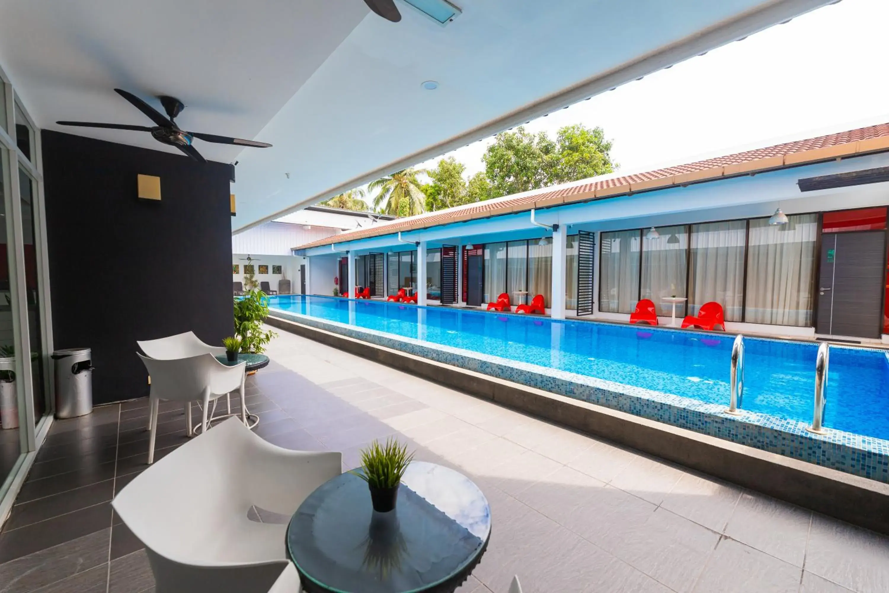 Pool view in The Villa Langkawi Pool view in The Villa Langkawi