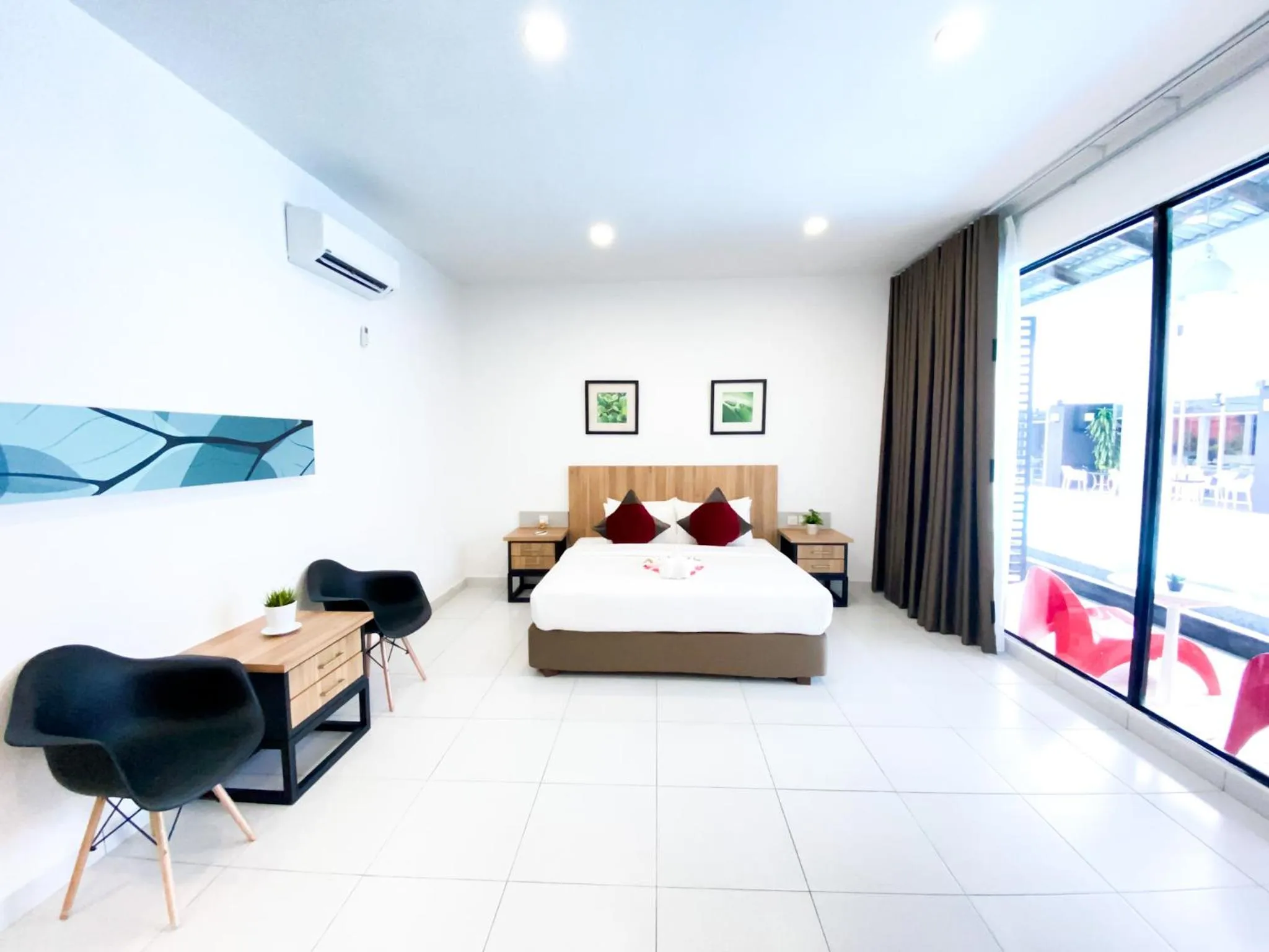 Bed in The Villa Langkawi