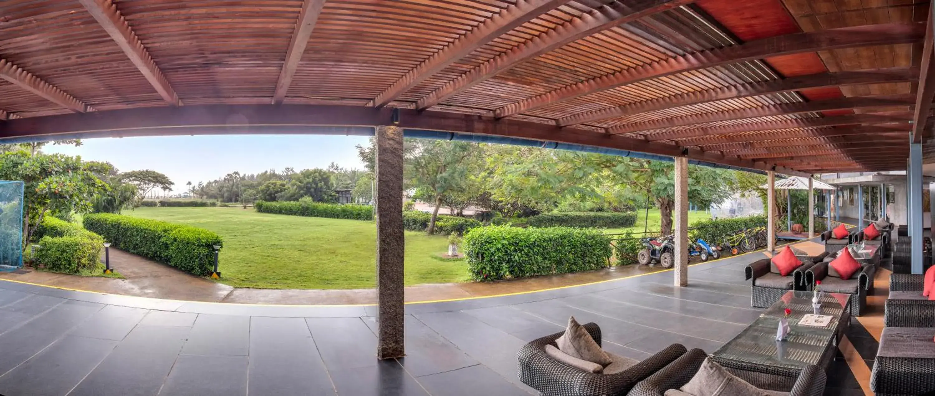 Lobby or reception in Club Mahindra Puducherry Lobby or reception in Club Mahindra Puducherry