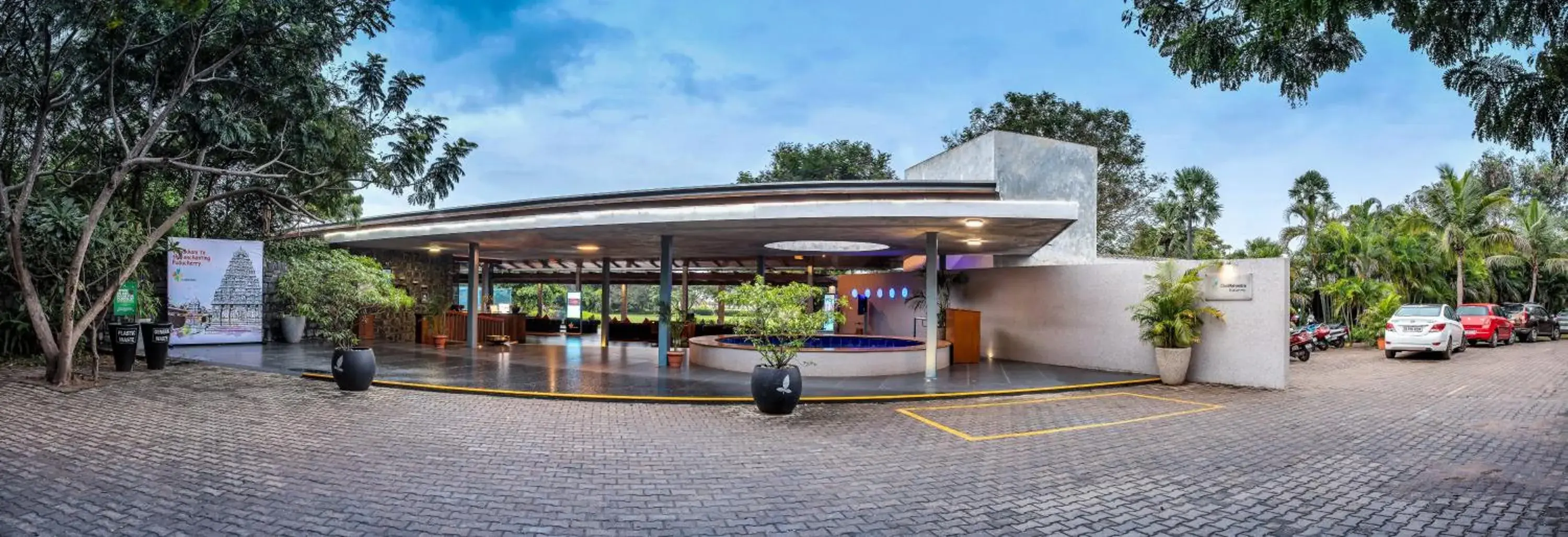 Lobby or reception in Club Mahindra Puducherry Lobby or reception in Club Mahindra Puducherry