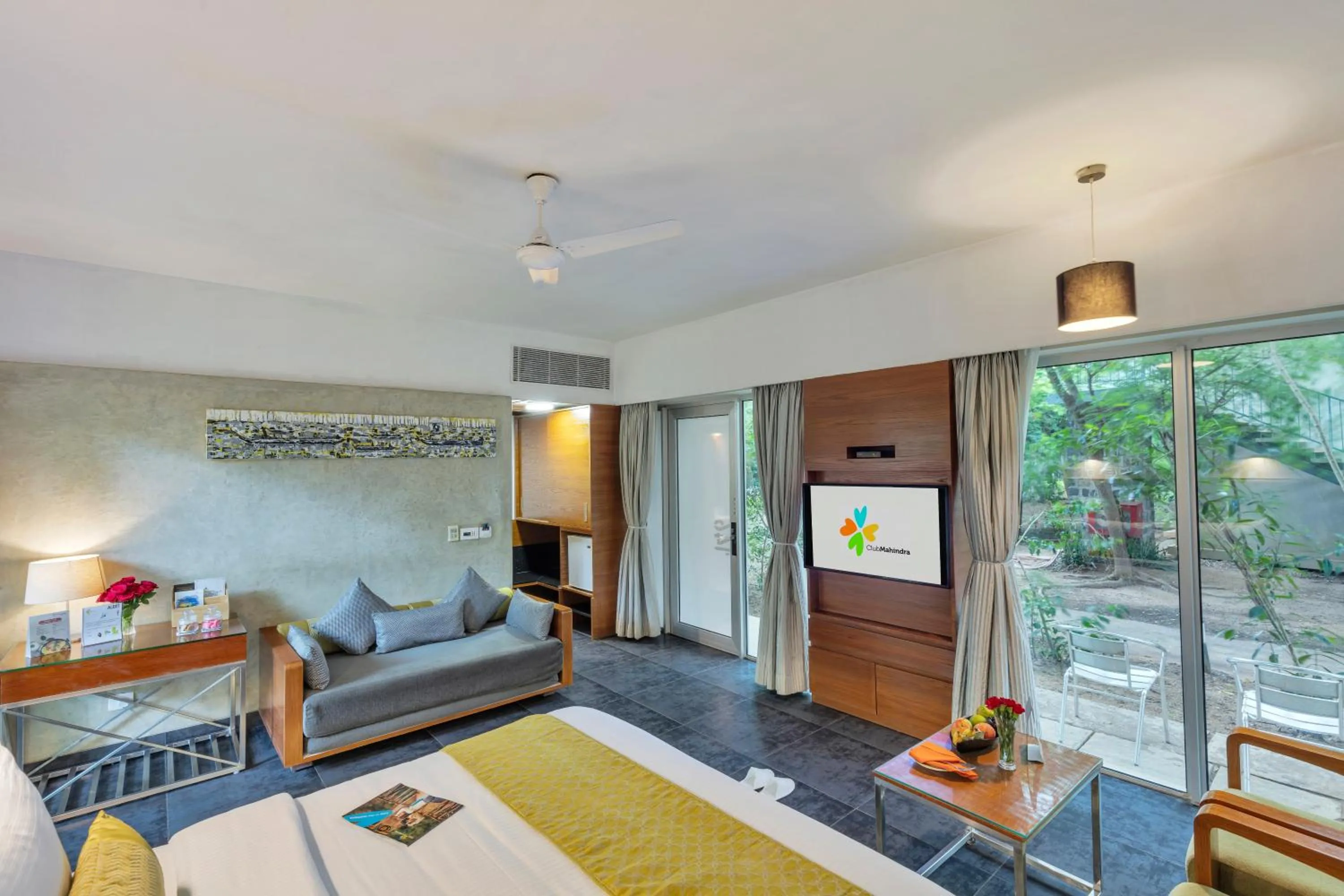 Bed in Club Mahindra Puducherry