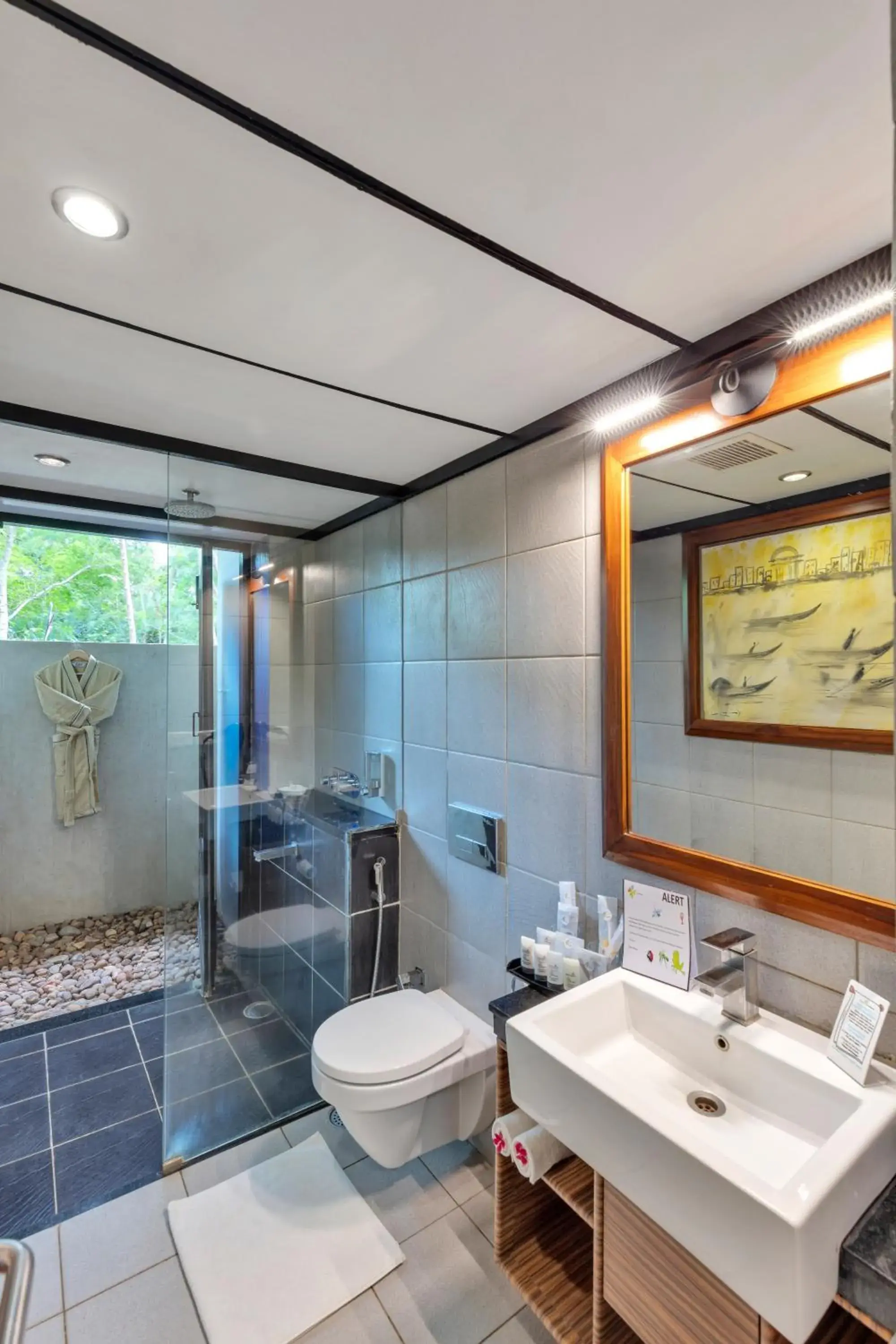 Bathroom in Club Mahindra Puducherry Bathroom in Club Mahindra Puducherry