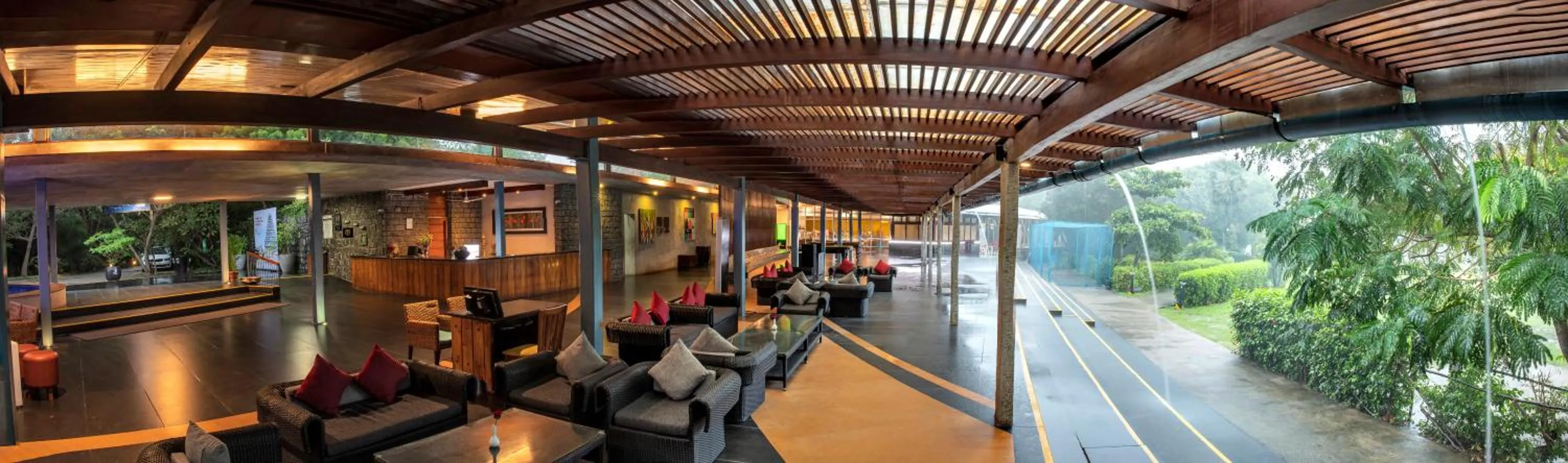 Lobby or reception in Club Mahindra Puducherry