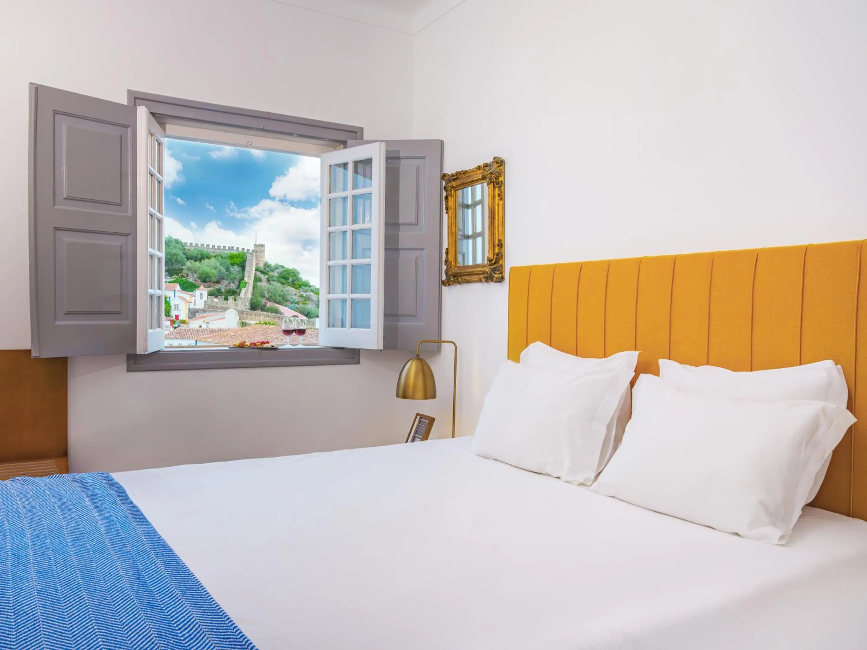 Bedroom, Bed in Casa Senhoras Rainhas - Óbidos - by Unlock Hotels