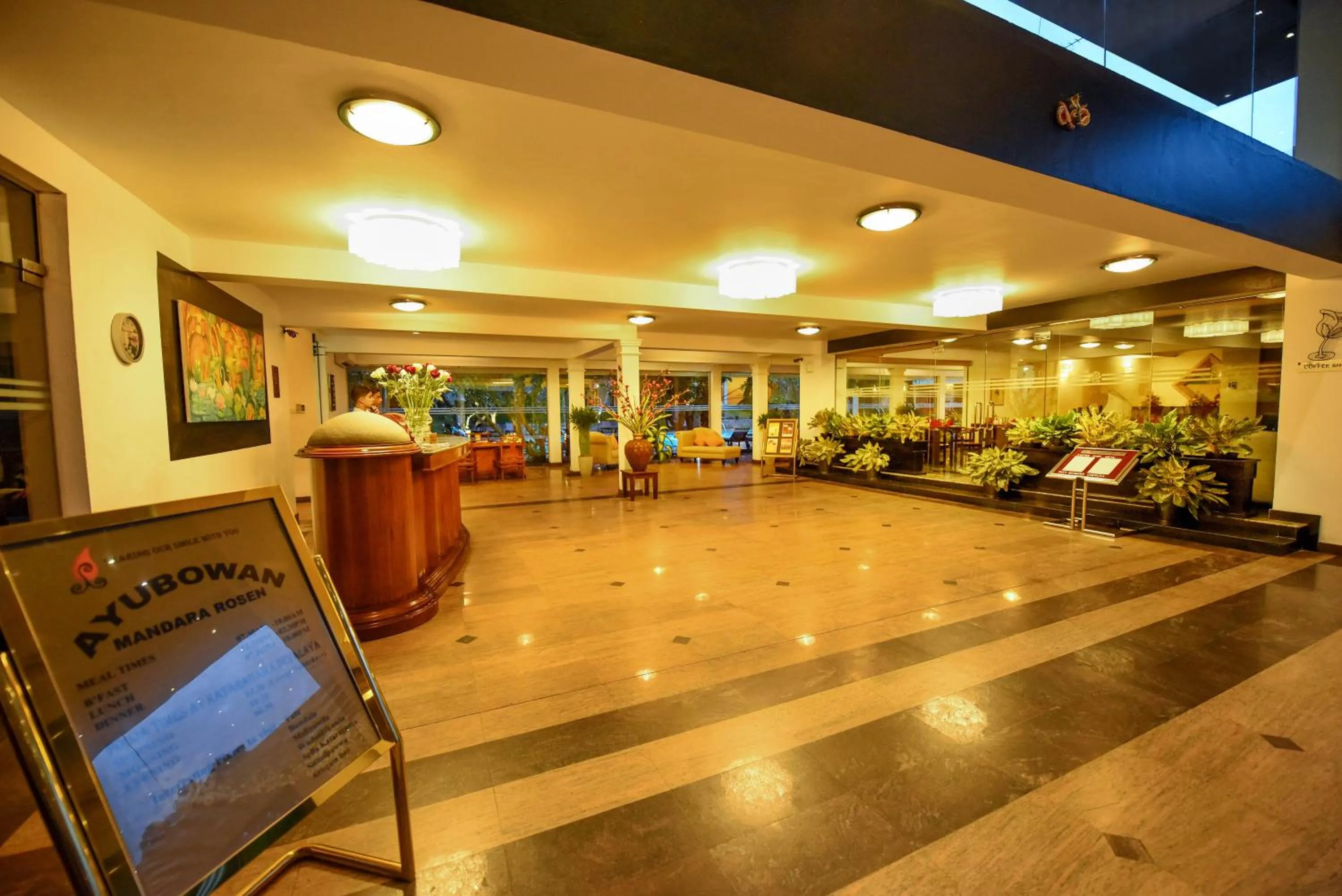 Lobby or reception in Mandara Rosen Yala, Kataragama