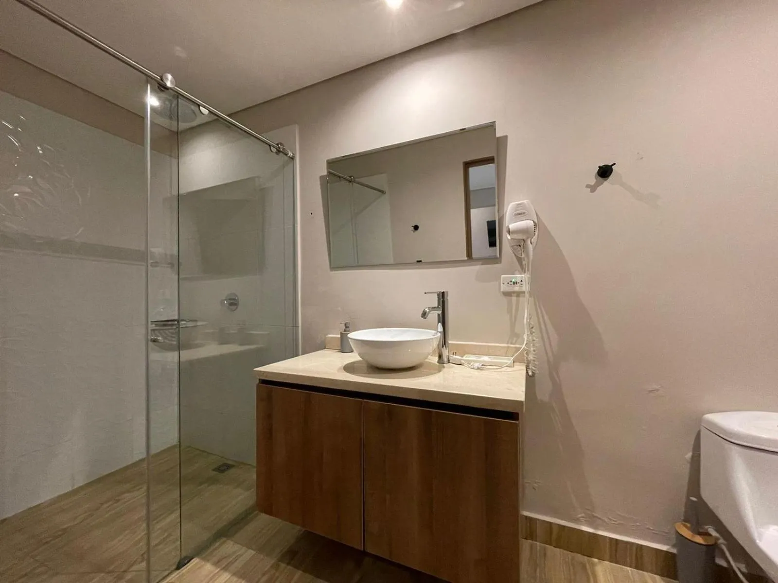 Shower in Casa Roman Hotel Boutique