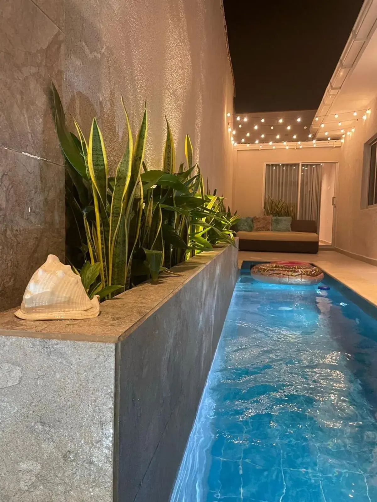 Pool view in Casa Roman Hotel Boutique Pool view in Casa Roman Hotel Boutique