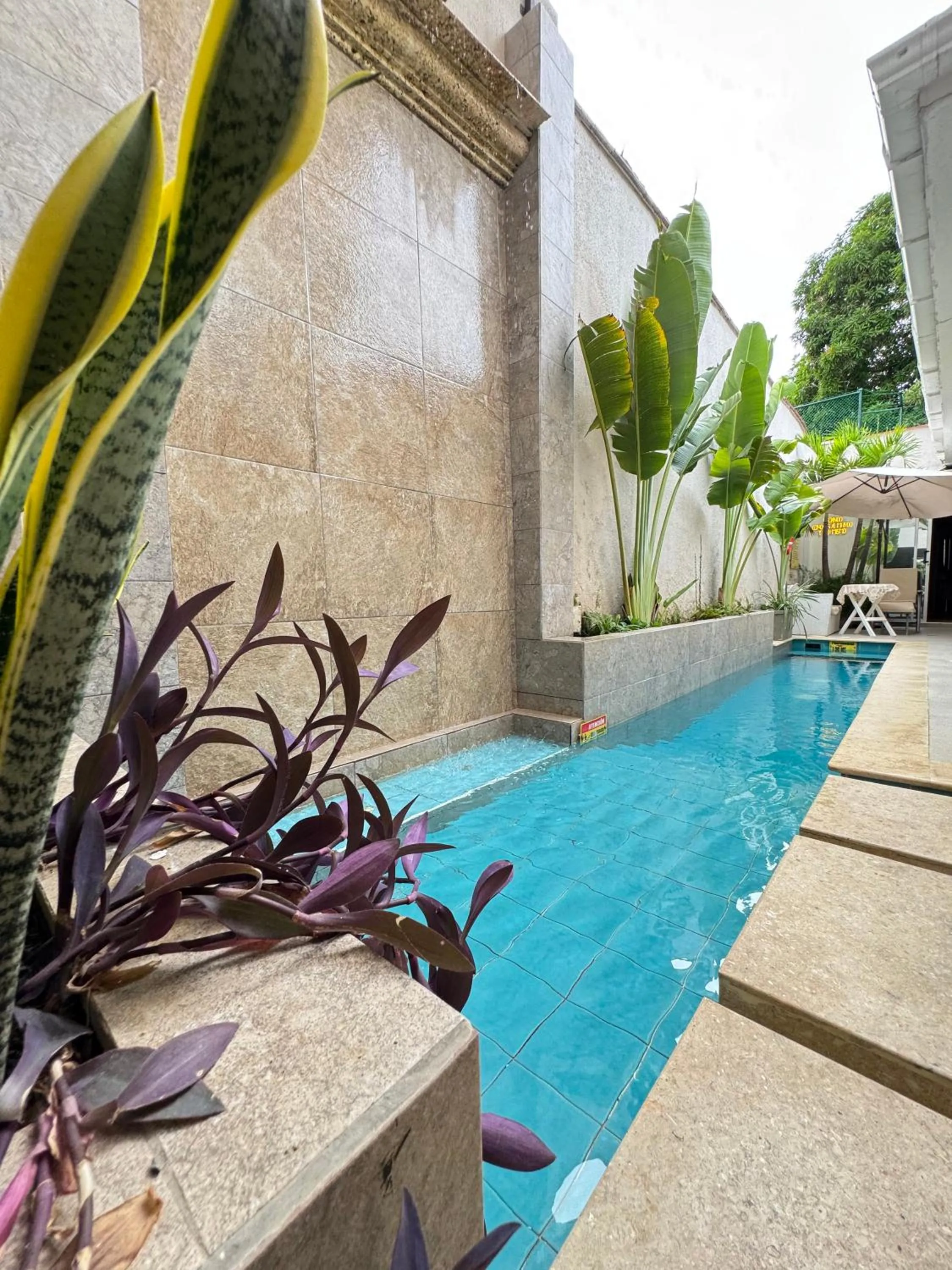 Swimming pool in Casa Roman Hotel Boutique