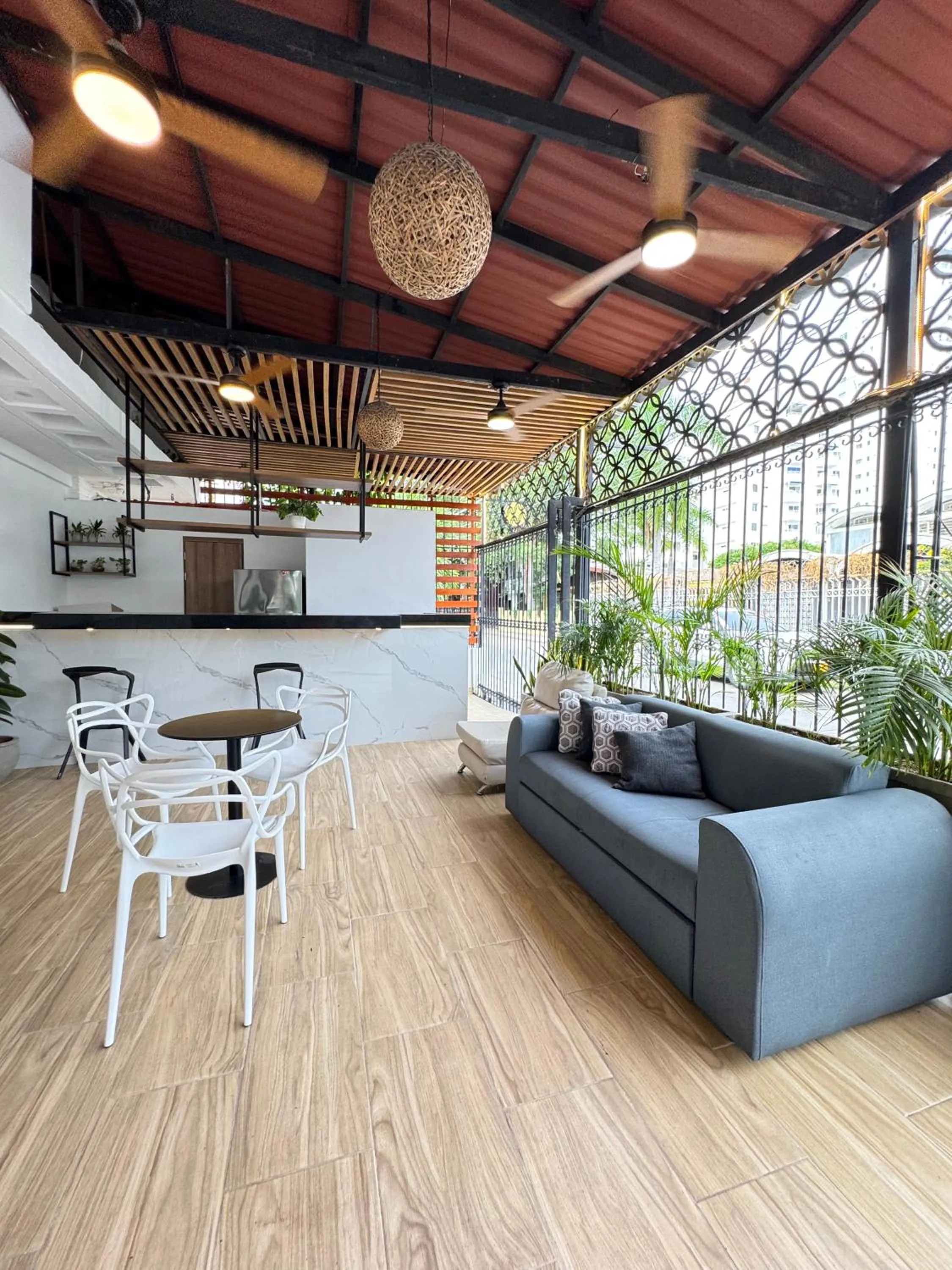 Seating area in Casa Roman Hotel Boutique