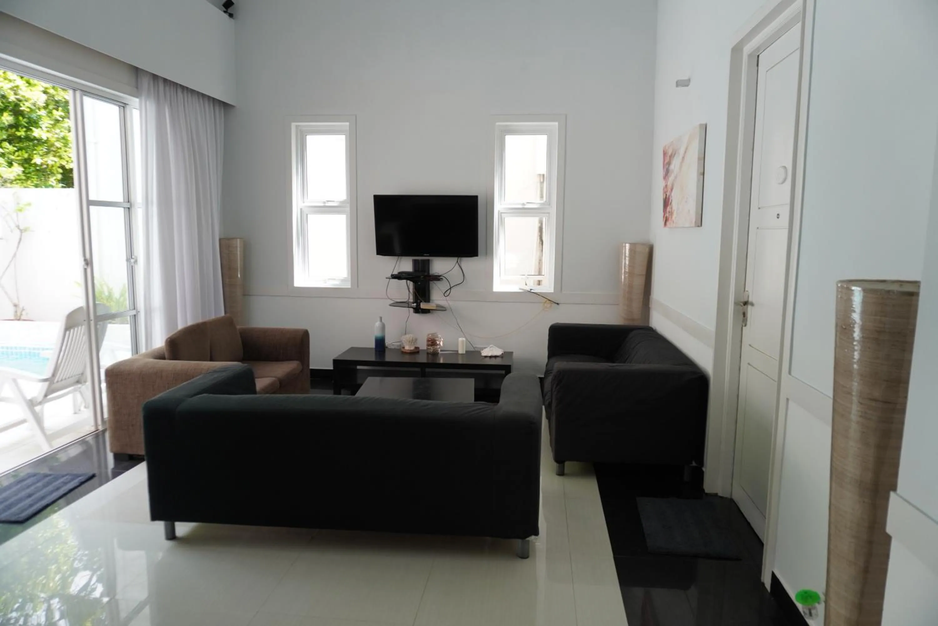 Living room in TME Retreats Dhigurah