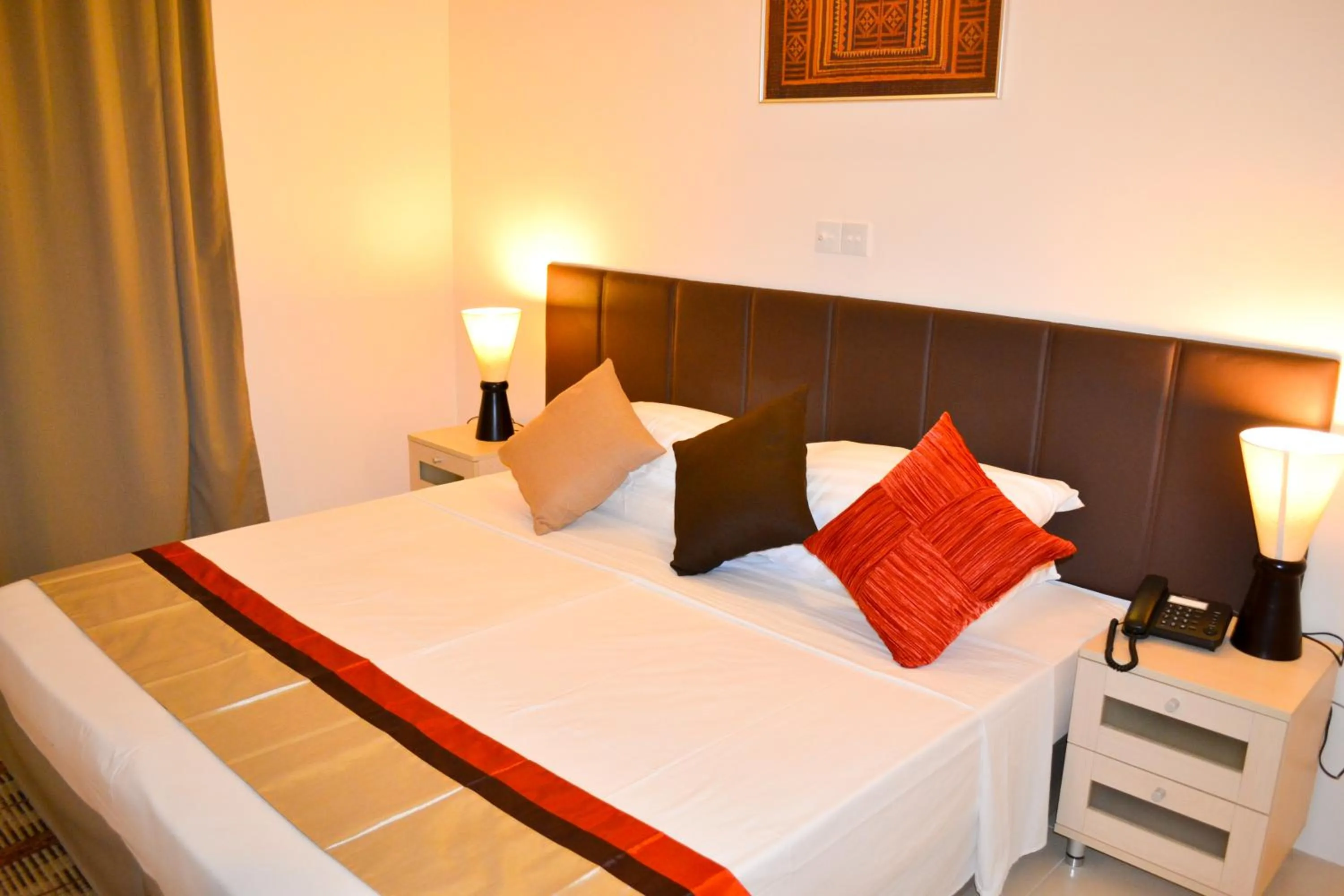 Bed in TME Retreats Dhigurah