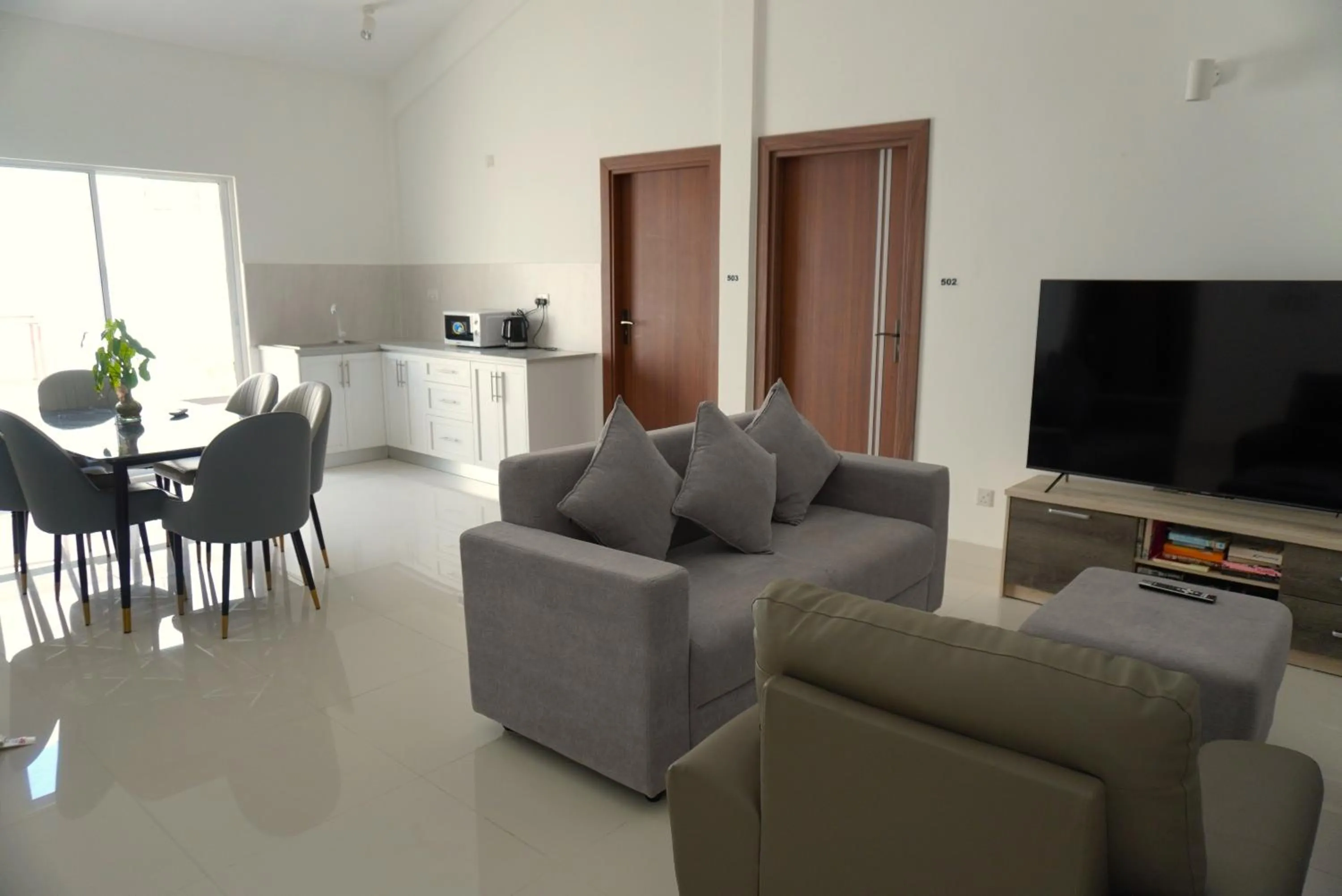 Living room in TME Retreats Dhigurah