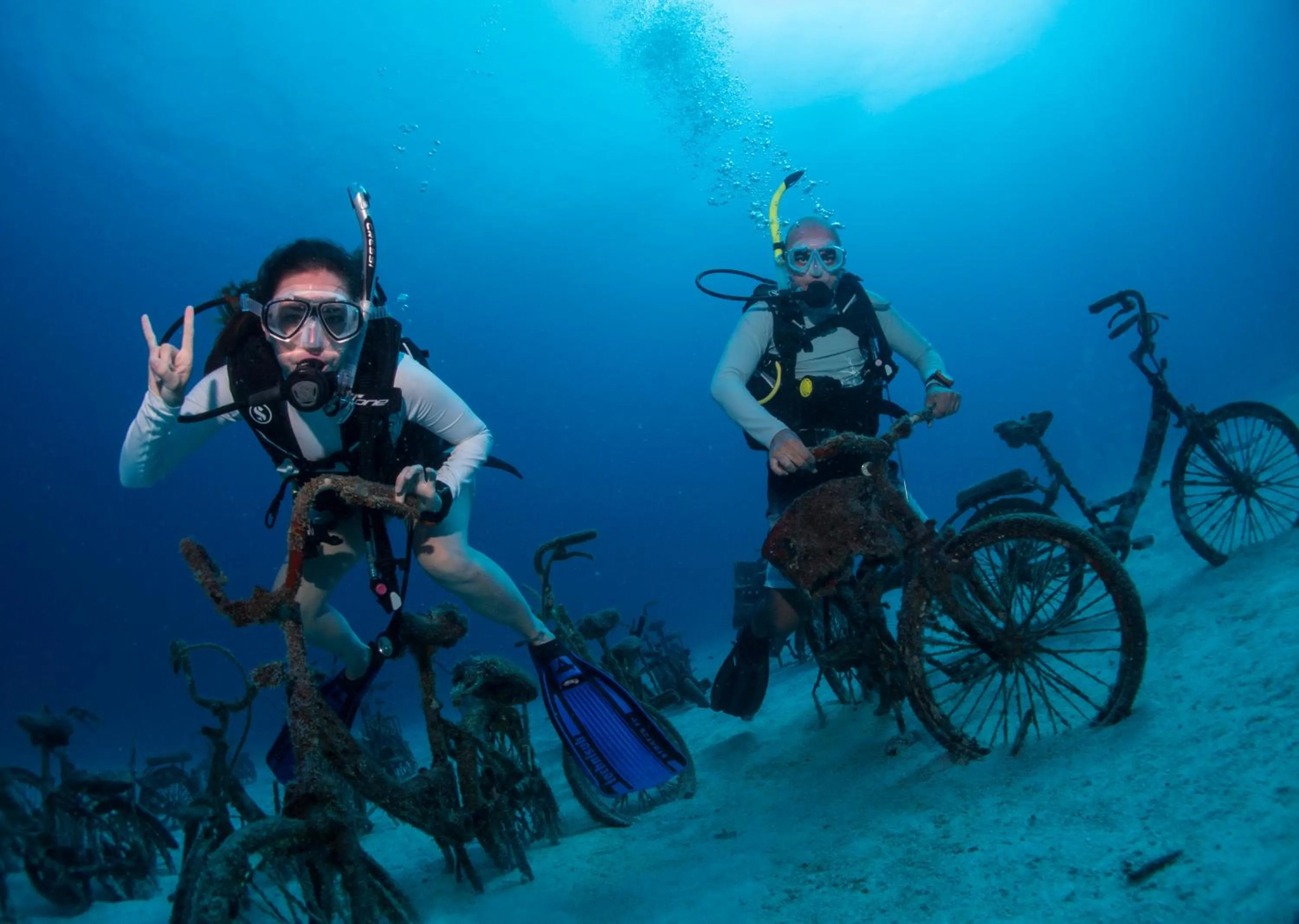 Diving in TME Retreats Dhigurah
