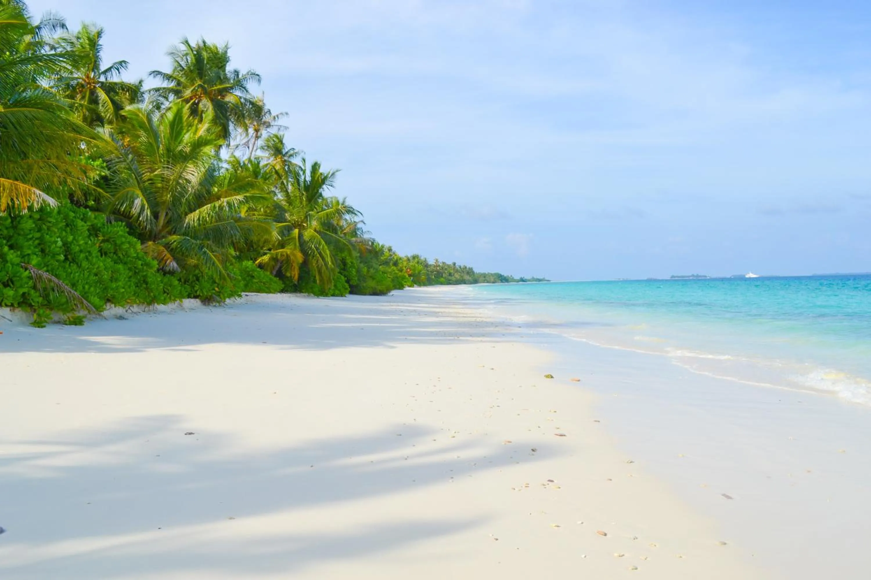 Beach in TME Retreats Dhigurah