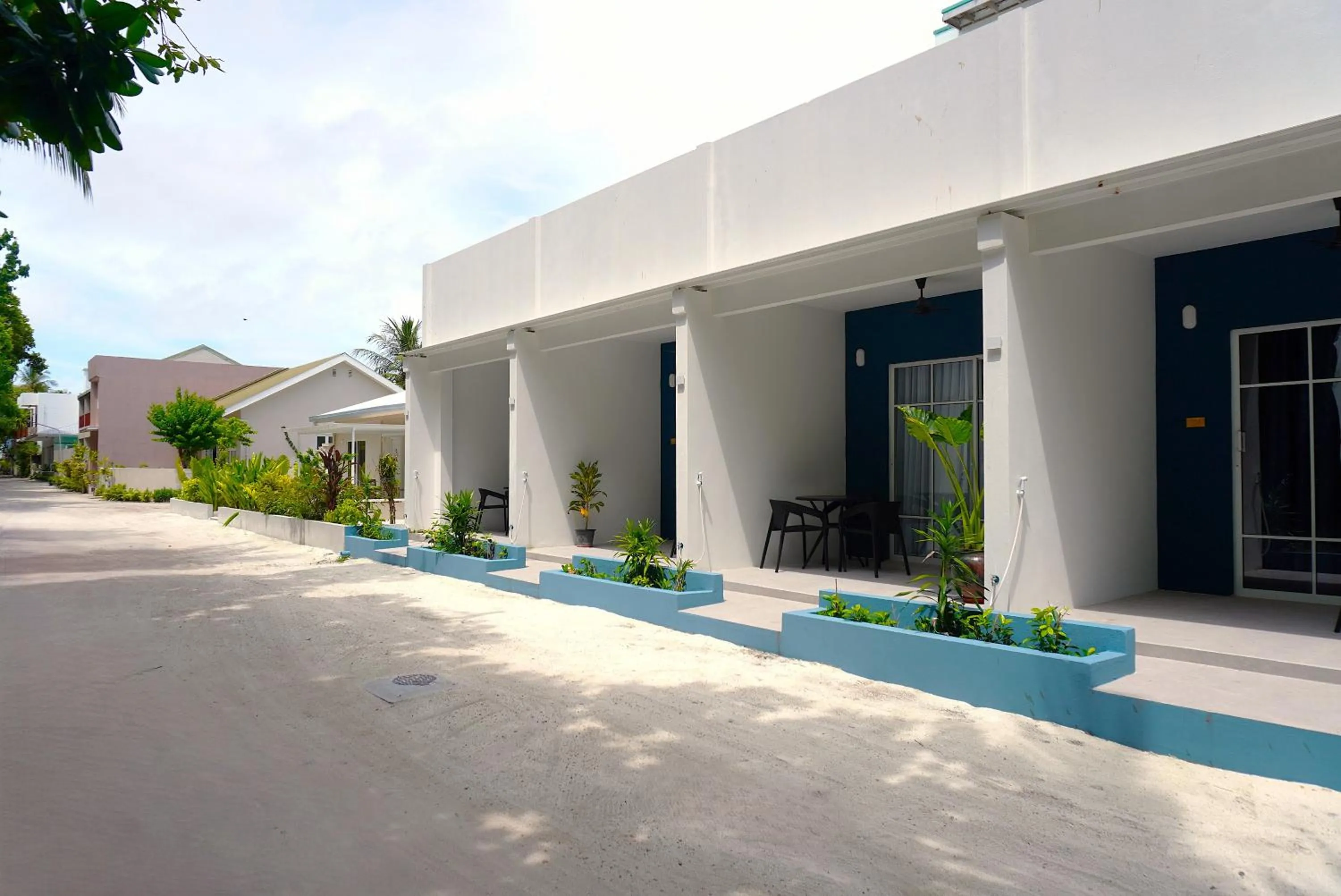 Property building in TME Retreats Dhigurah