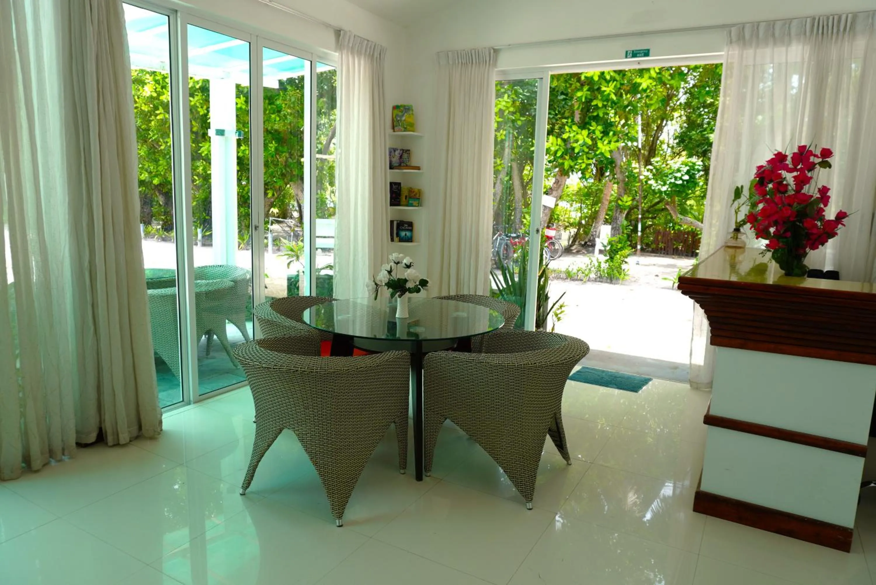 Lobby or reception in TME Retreats Dhigurah