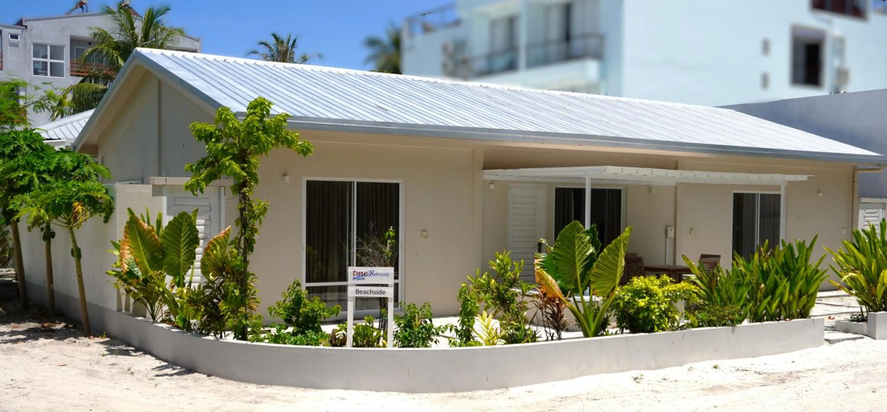 Property building in TME Retreats Dhigurah