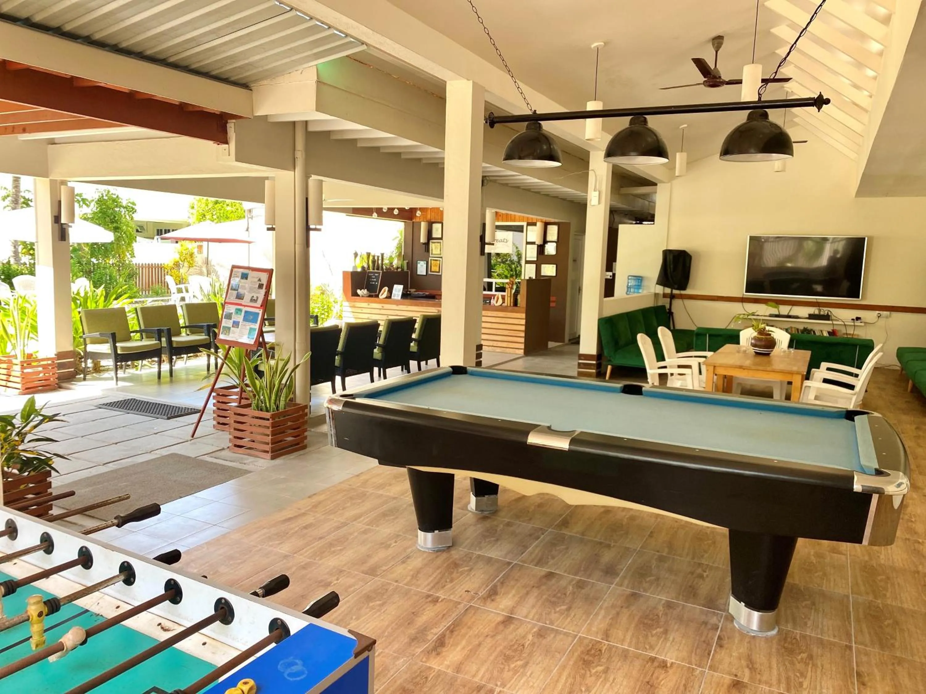 Game Room in TME Retreats Dhigurah