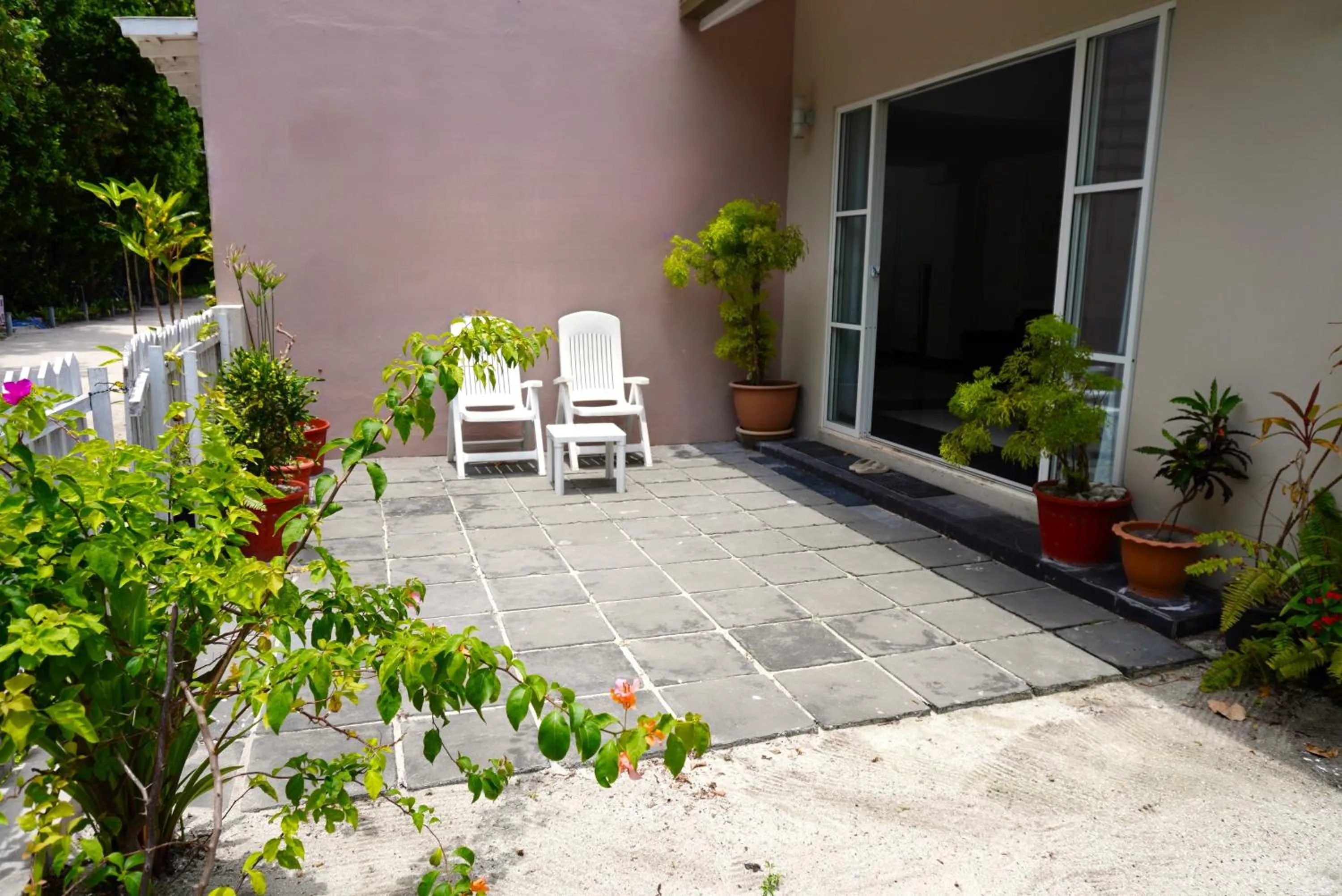 Garden in TME Retreats Dhigurah