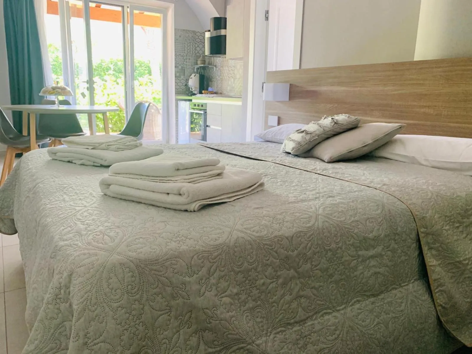 Bed in VILLA LUCIA