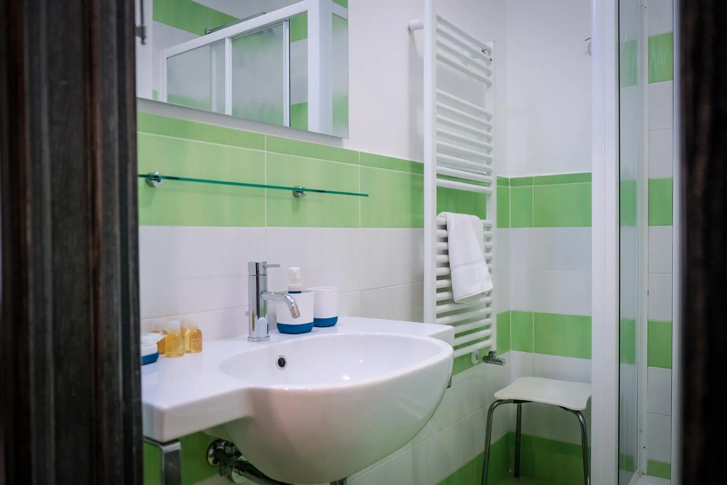 Shower in Mocenigo Vatican Suites