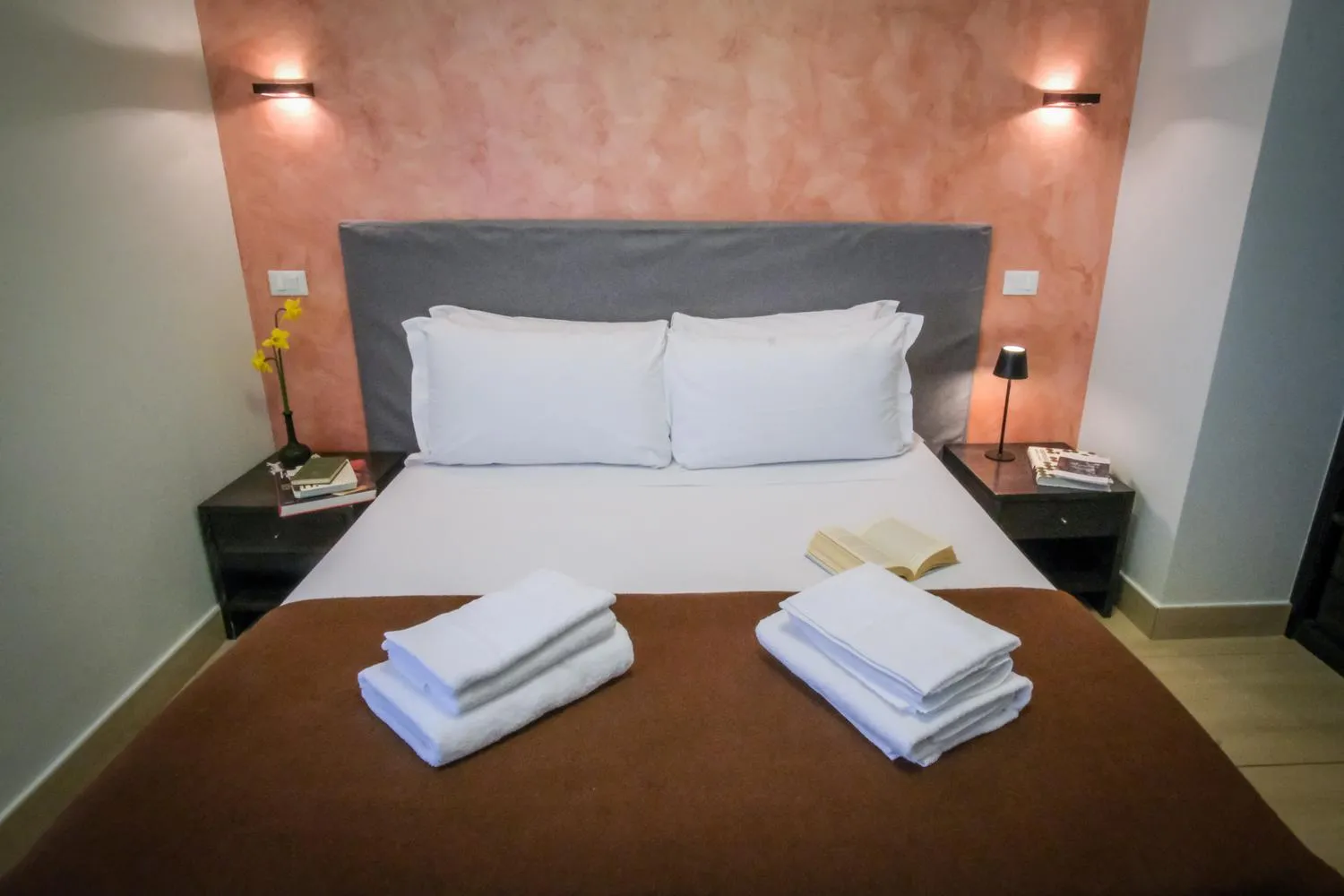 Bed in Mocenigo Vatican Suites