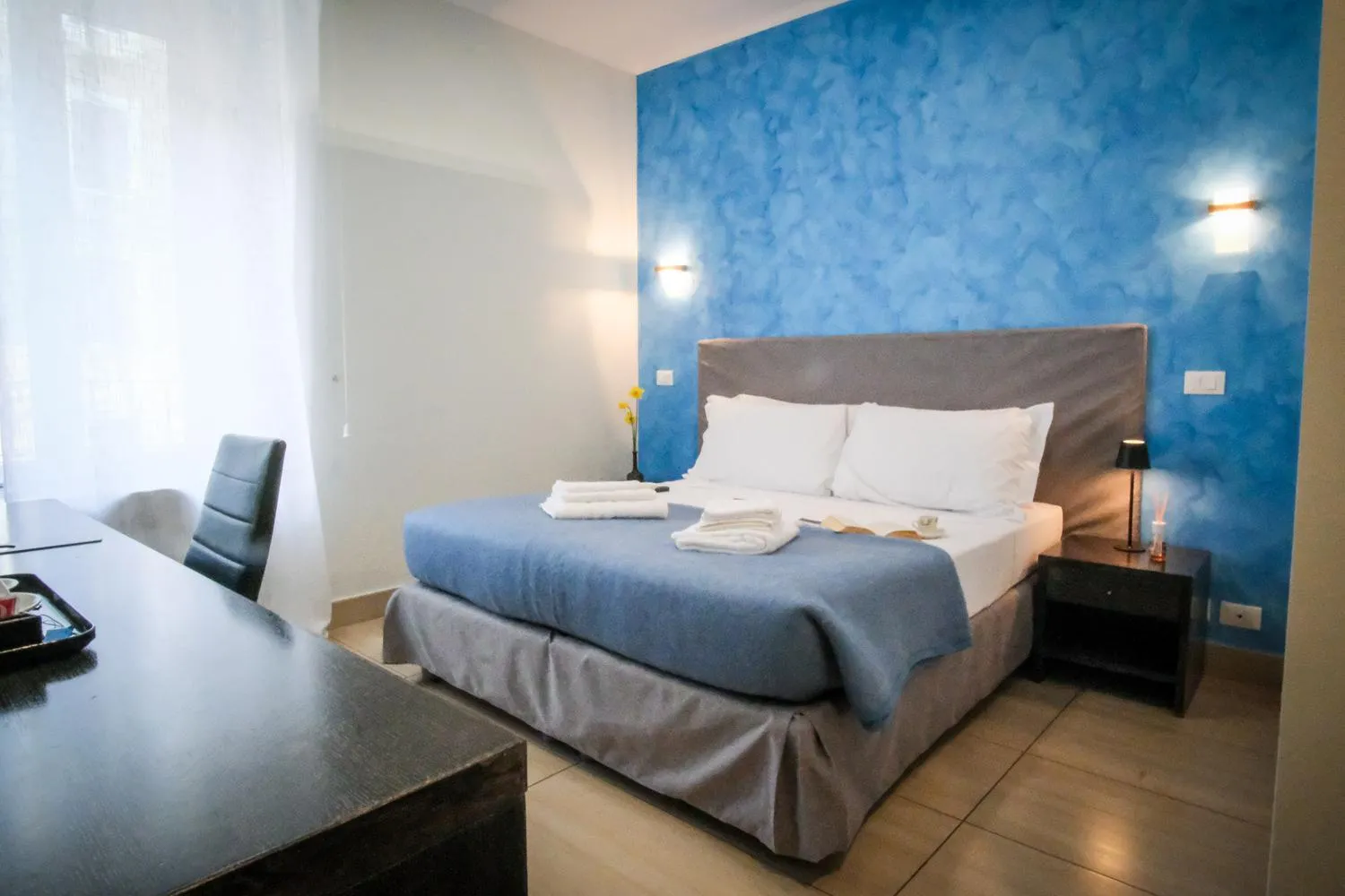 Bed in Mocenigo Vatican Suites