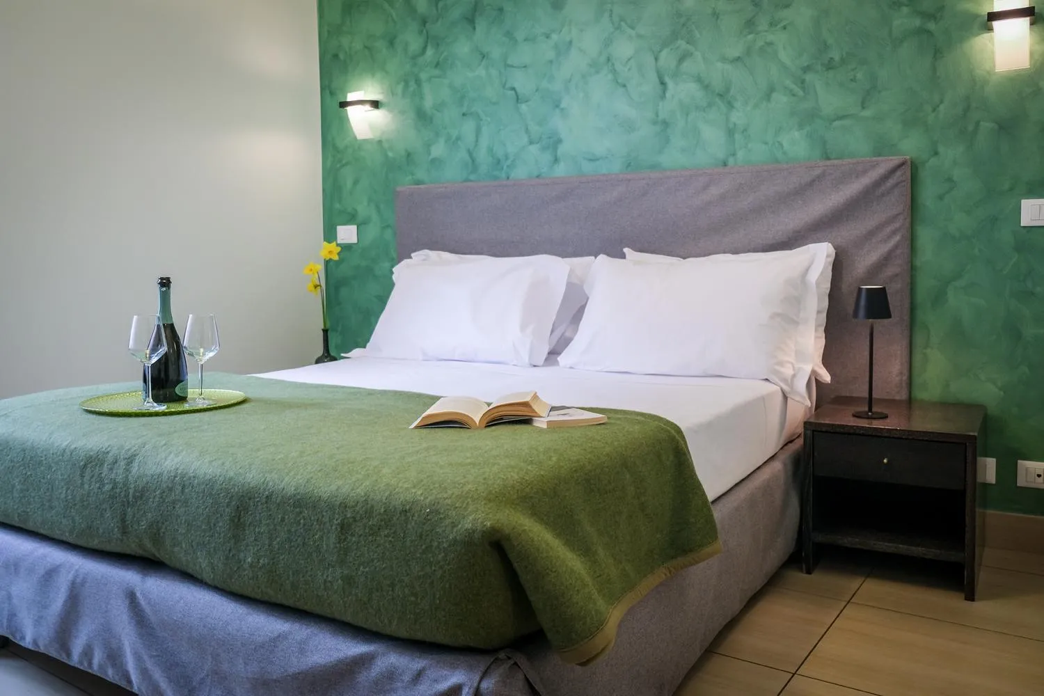 Bed in Mocenigo Vatican Suites