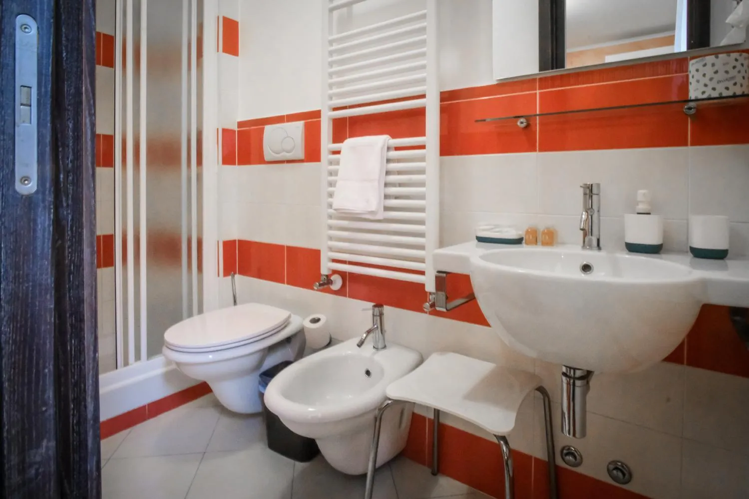 Shower in Mocenigo Vatican Suites