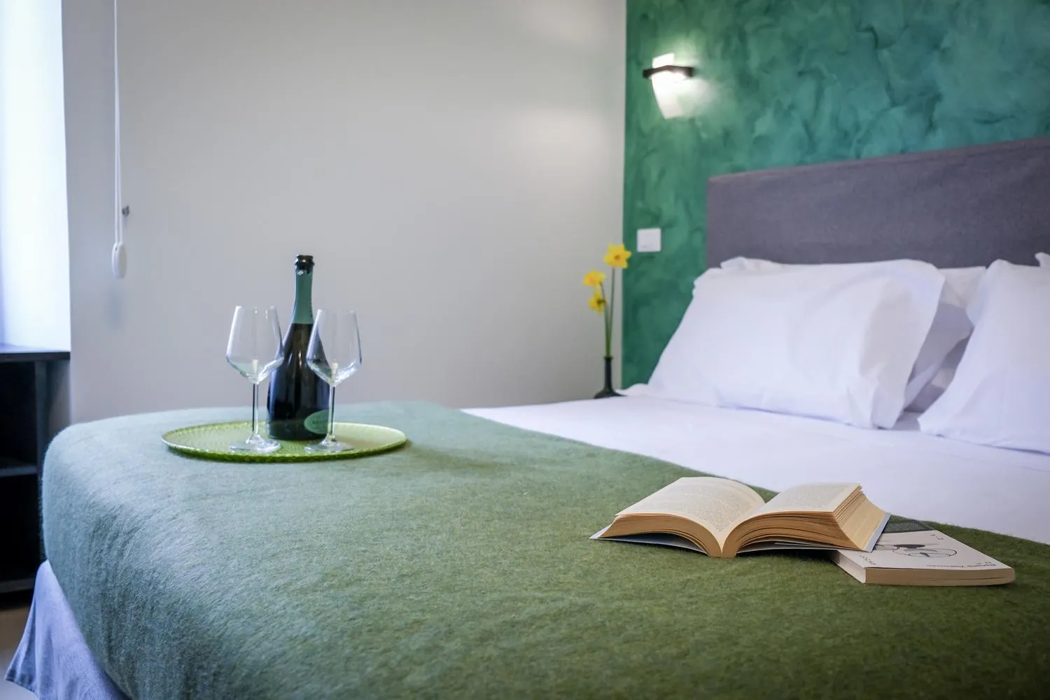 Bed in Mocenigo Vatican Suites