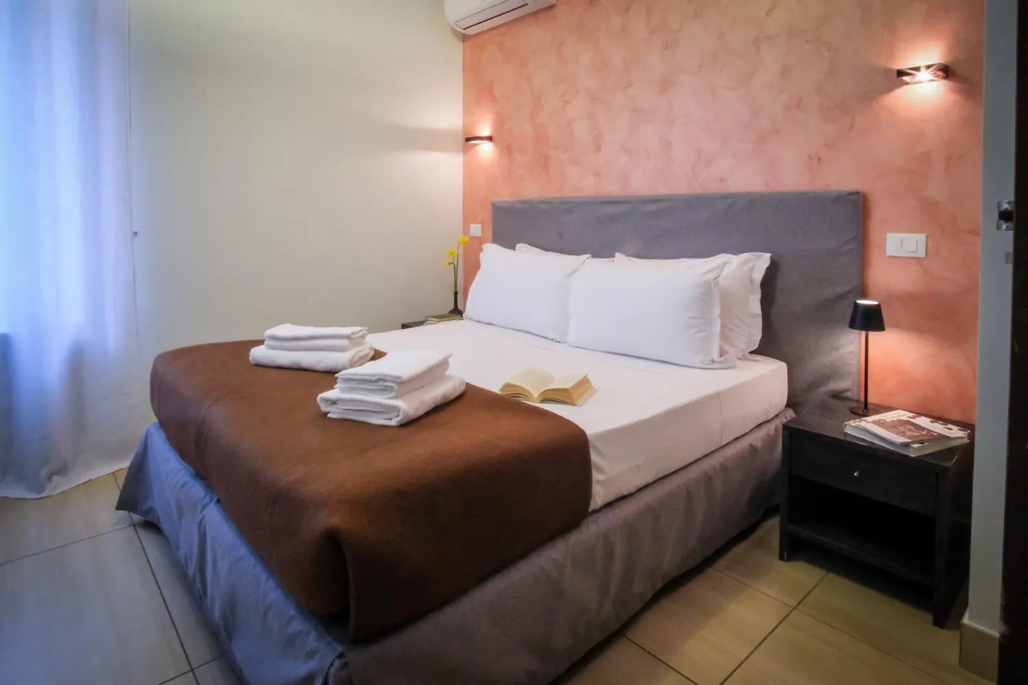 Bed in Mocenigo Vatican Suites