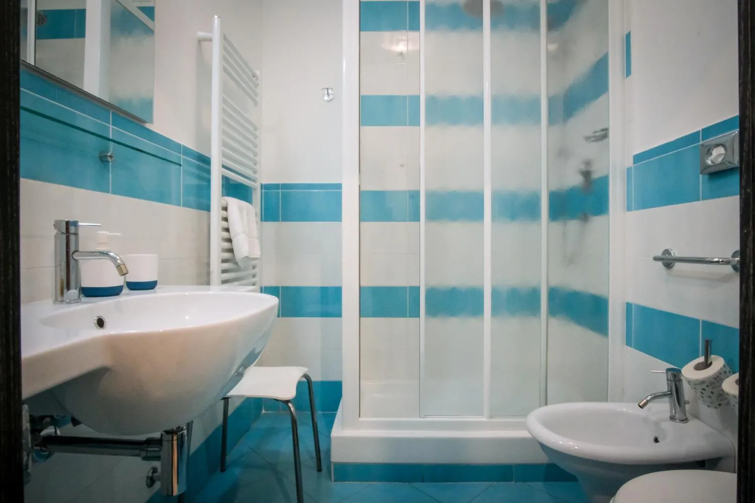 Shower in Mocenigo Vatican Suites