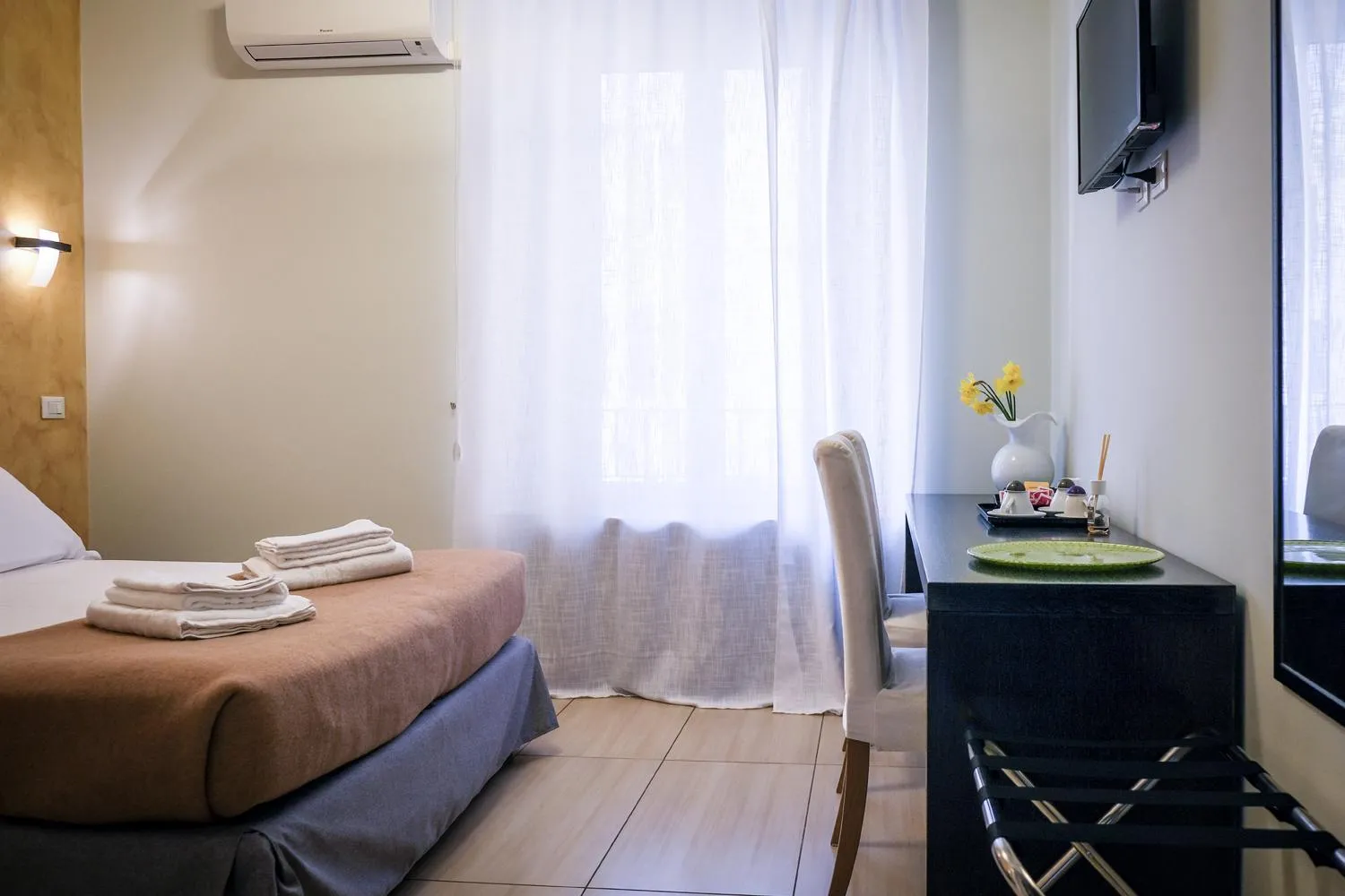Bed in Mocenigo Vatican Suites