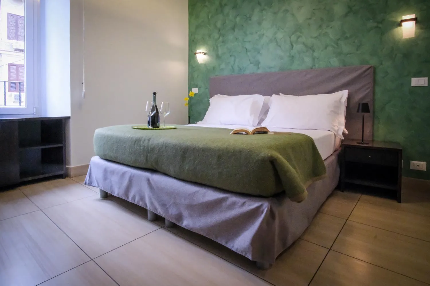 Bed in Mocenigo Vatican Suites