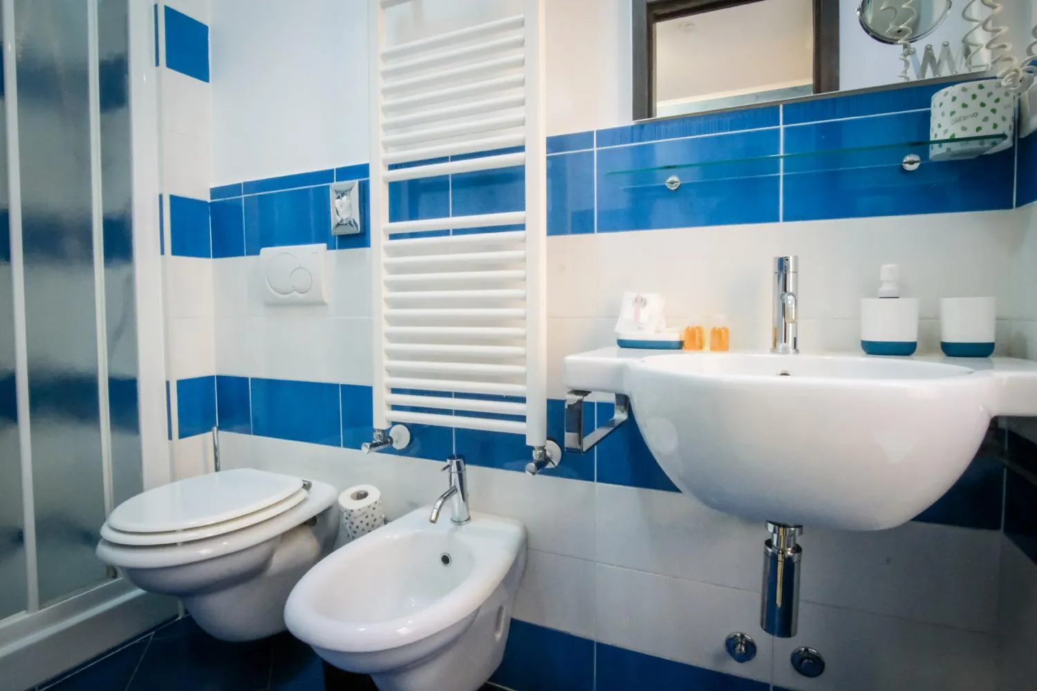 Shower in Mocenigo Vatican Suites