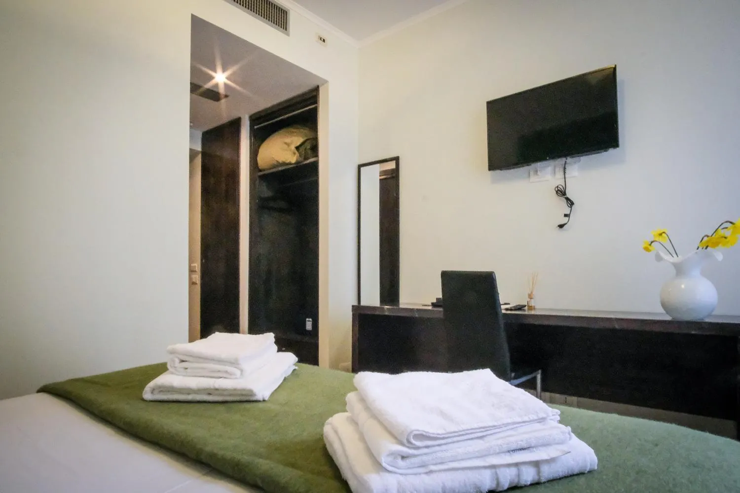 Bed in Mocenigo Vatican Suites