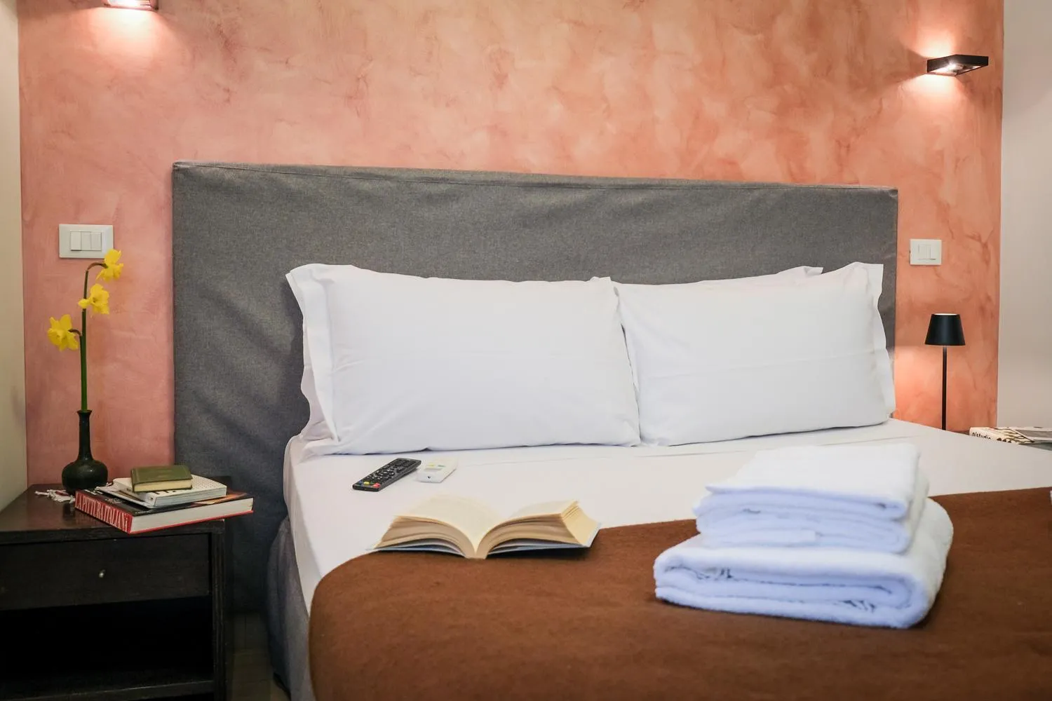 Bed in Mocenigo Vatican Suites