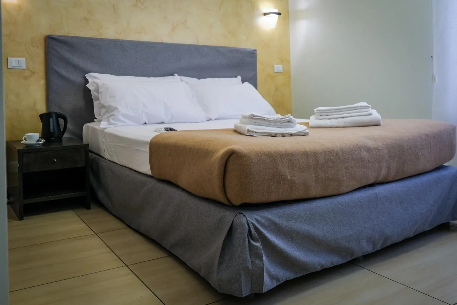 Bed in Mocenigo Vatican Suites