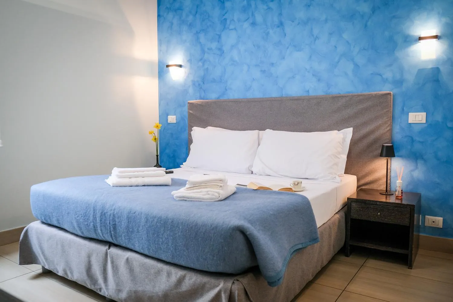Bed in Mocenigo Vatican Suites