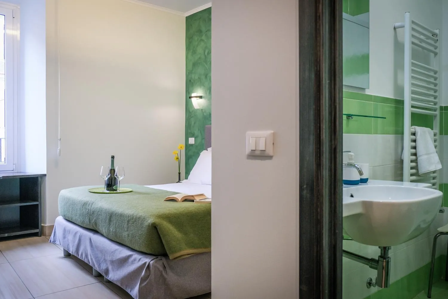 Bed in Mocenigo Vatican Suites