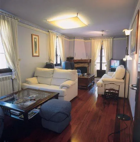 Seating area in Casa Suarna