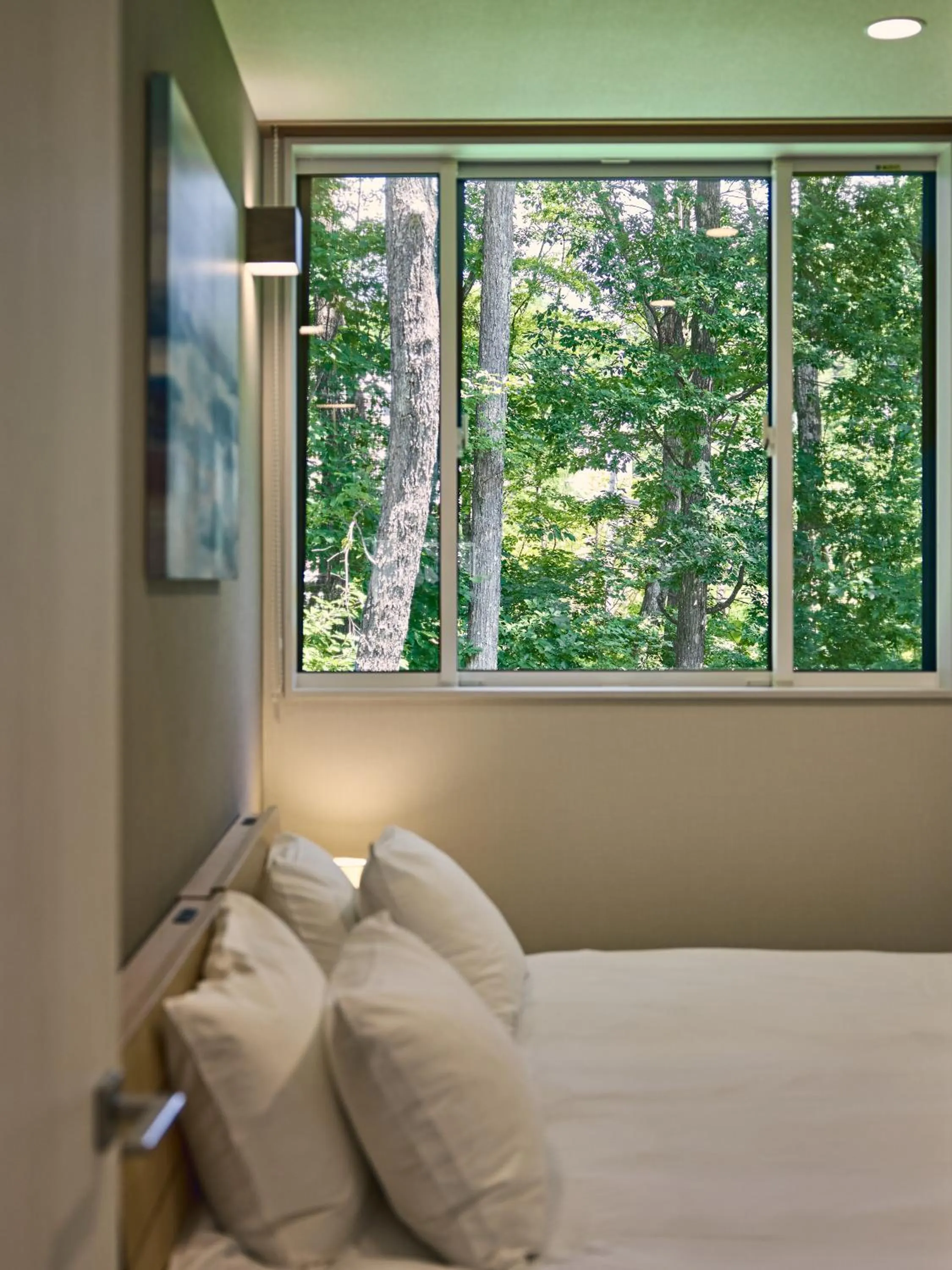 Bed in The Seasons Apartments Hakuba