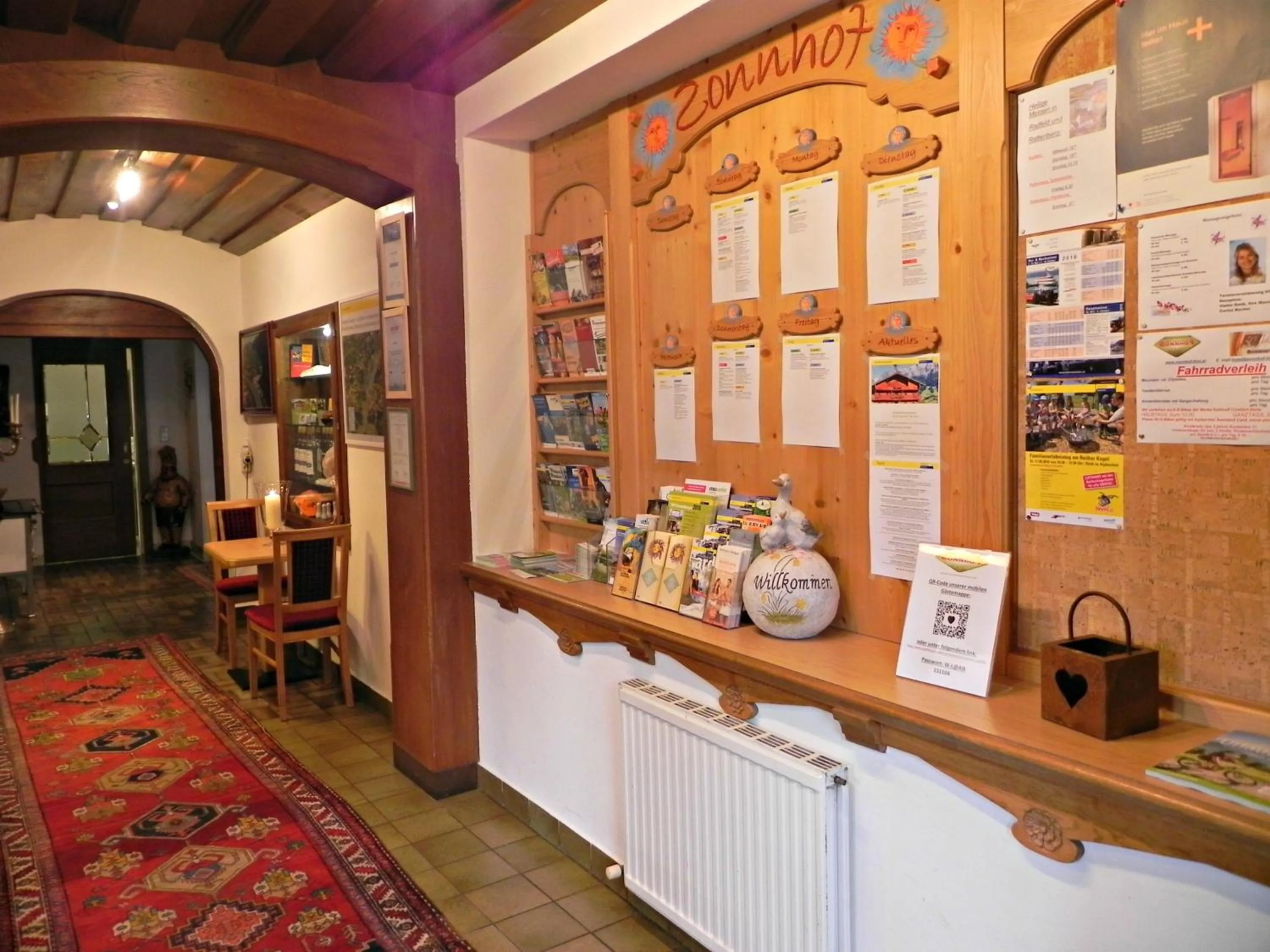 Decorative detail in Hotel-Restaurant Sonnhof